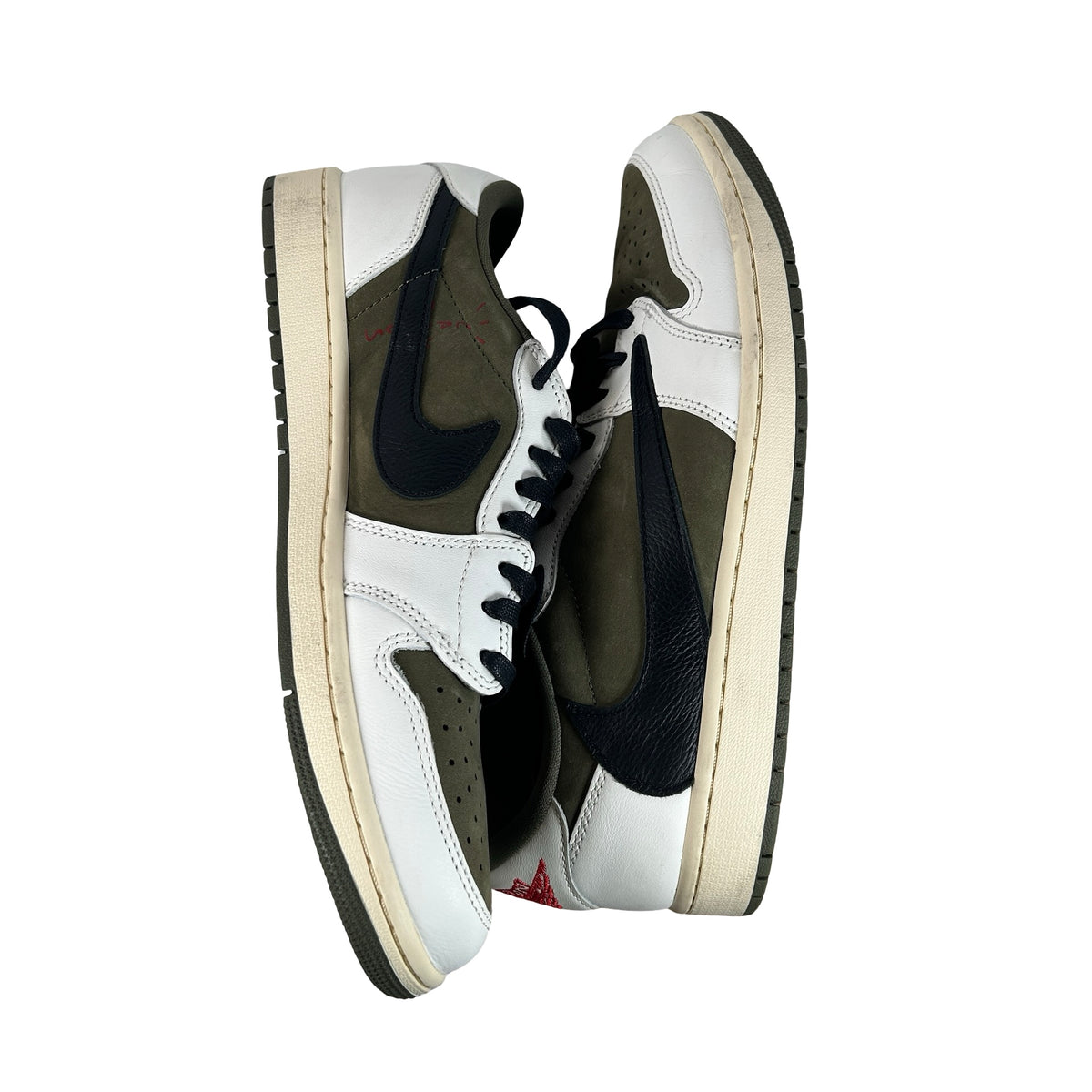 DM7866 200 Jordan 1 Retro Low OG SP Travis Scott Medium Olive [USED] - 11.5 M (Used) (No Box2)