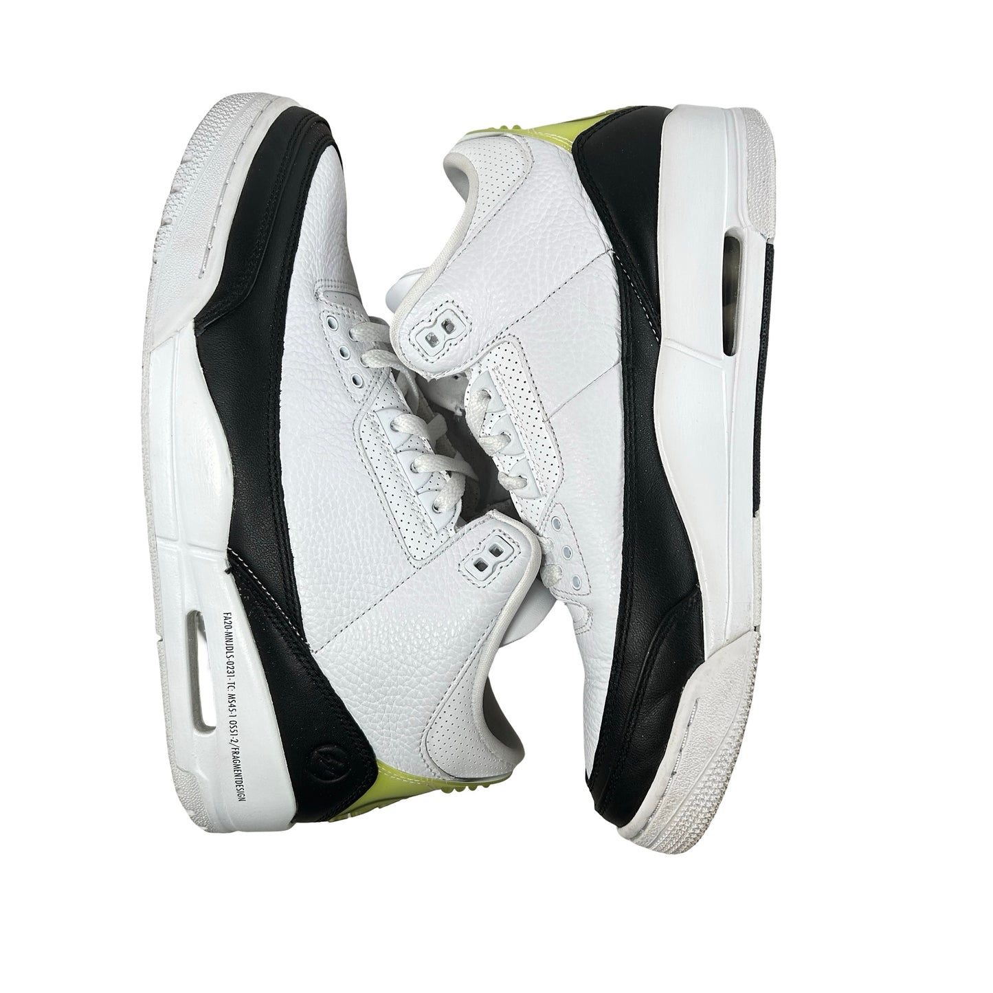 DA3595 100 Jordan 3 Retro Fragment [USED] - 9 M (Used)