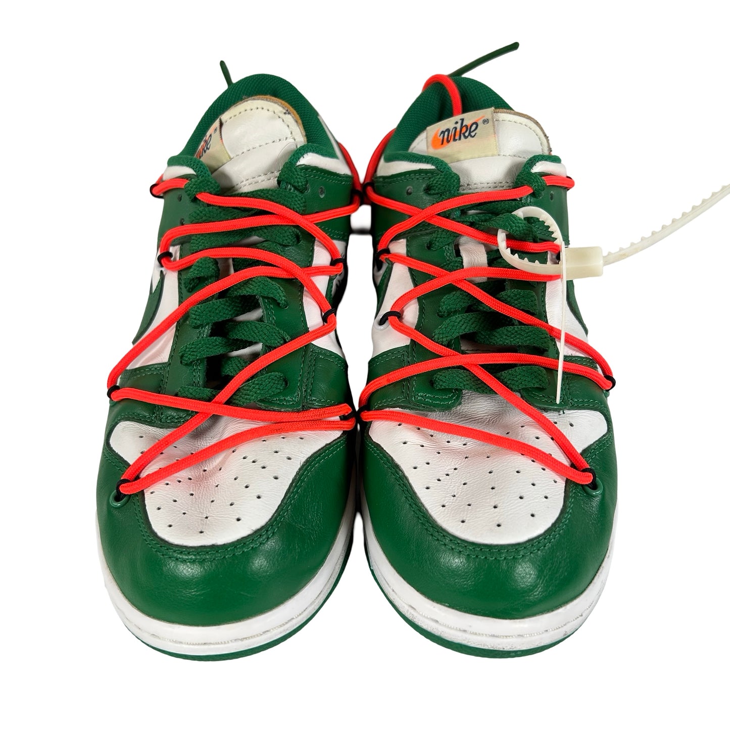 CT0856 100 Nike Dunk Low Blanco roto Verde