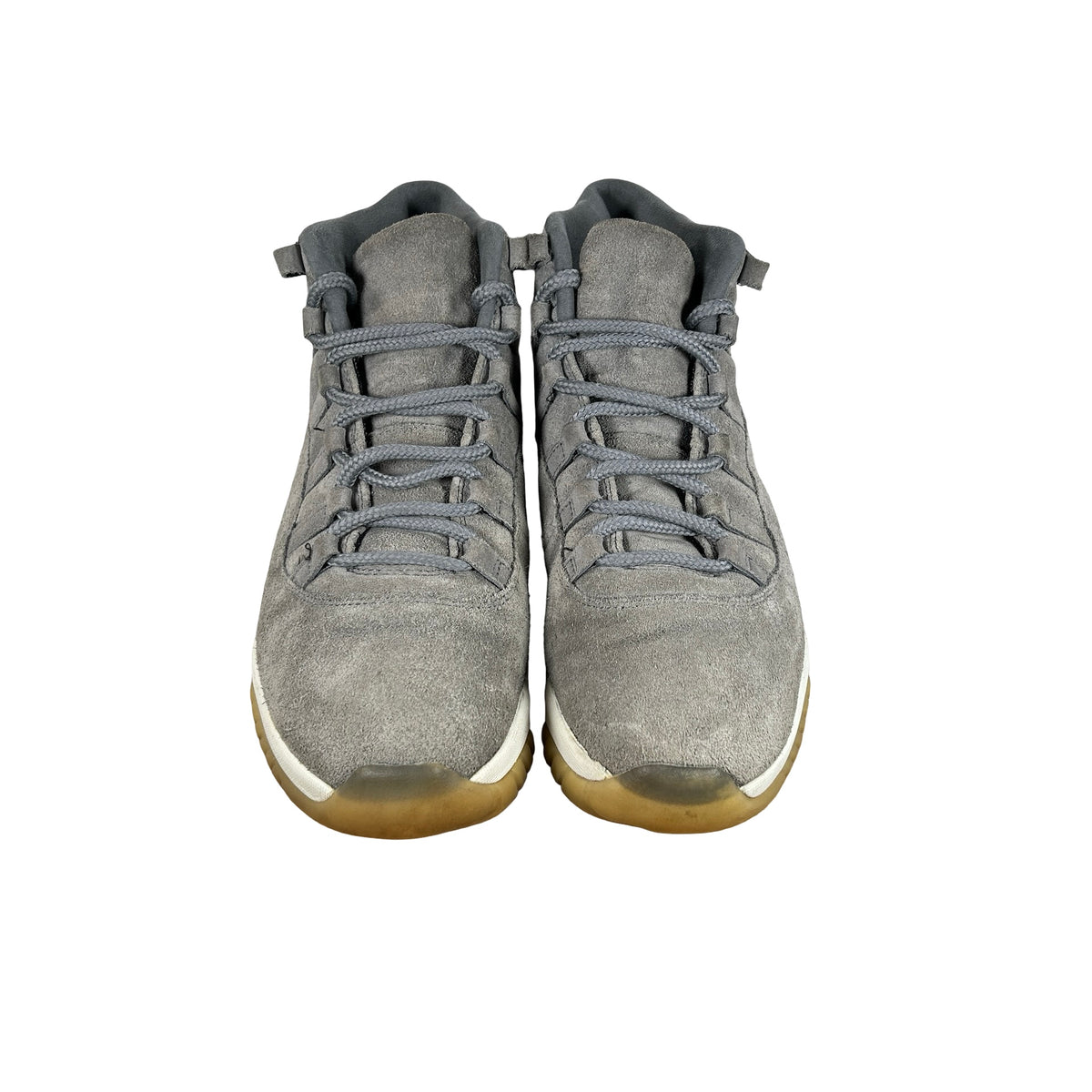 914433 003 Jordan 11 Retro Pinnacle Grey Suede [USED] - 12 M (Used) (No Box)