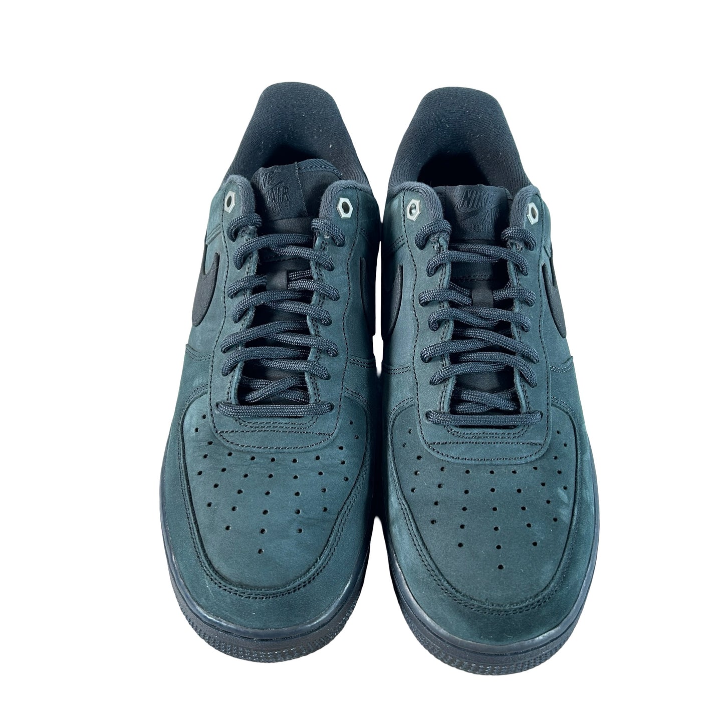 CJ9179 001 Nike Air Force 1 Low '07 WB Triple Black Nubuck [USED] - 9 M (Used)