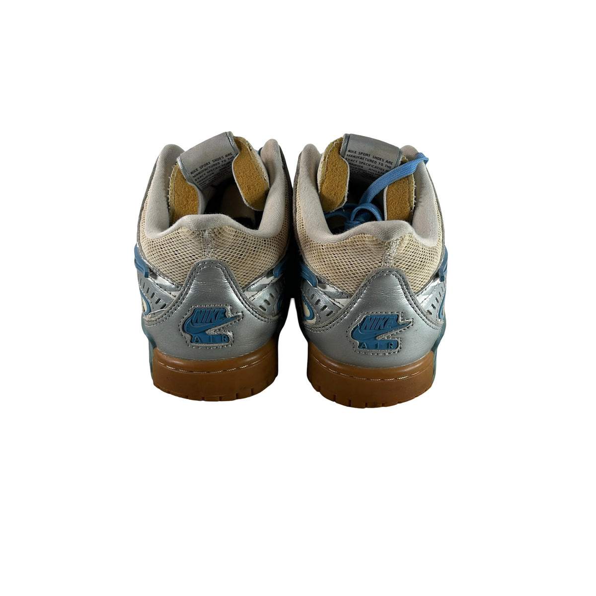 CU6015 100 Nike Air Rubber Dunk Off-White UNC [USED] - 9 M (Used)