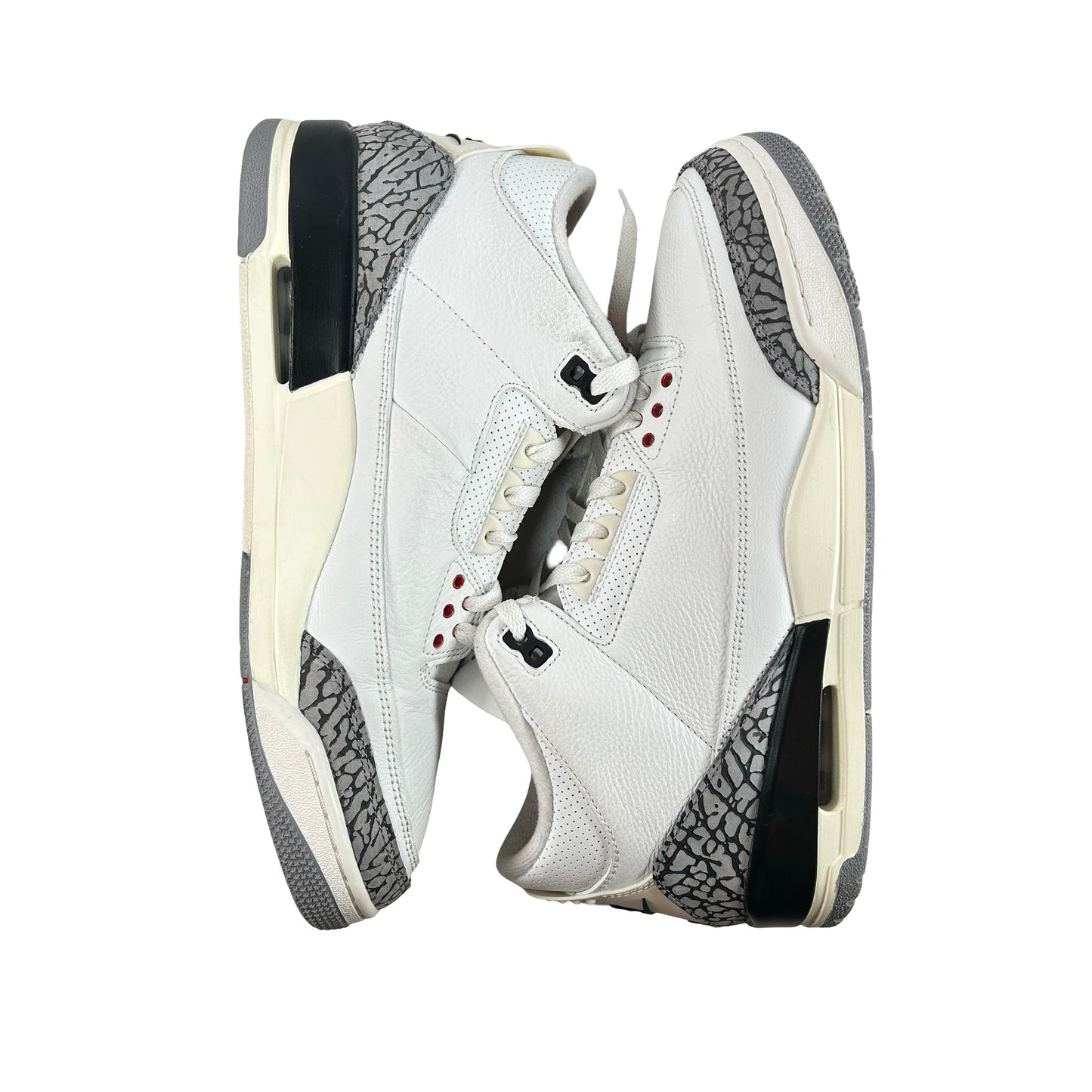 DN3707 100 Jordan 3 Retro White Cement Reimagined [USED] - 11.5 M (Used13)