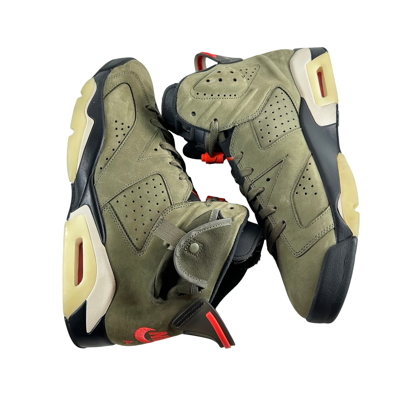 CN1084 200 Jordan 6 Retro Travis Scott [USED] - 13 M (Used2) (No Box2)