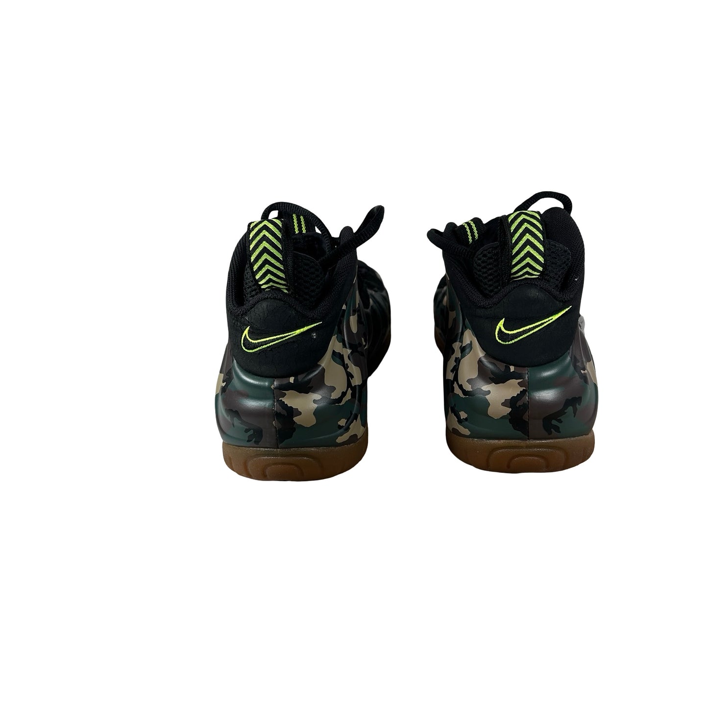 587547 300 Nike Air Foamposite Pro Army Camo [USED] - 10 M (Used) (No Box)