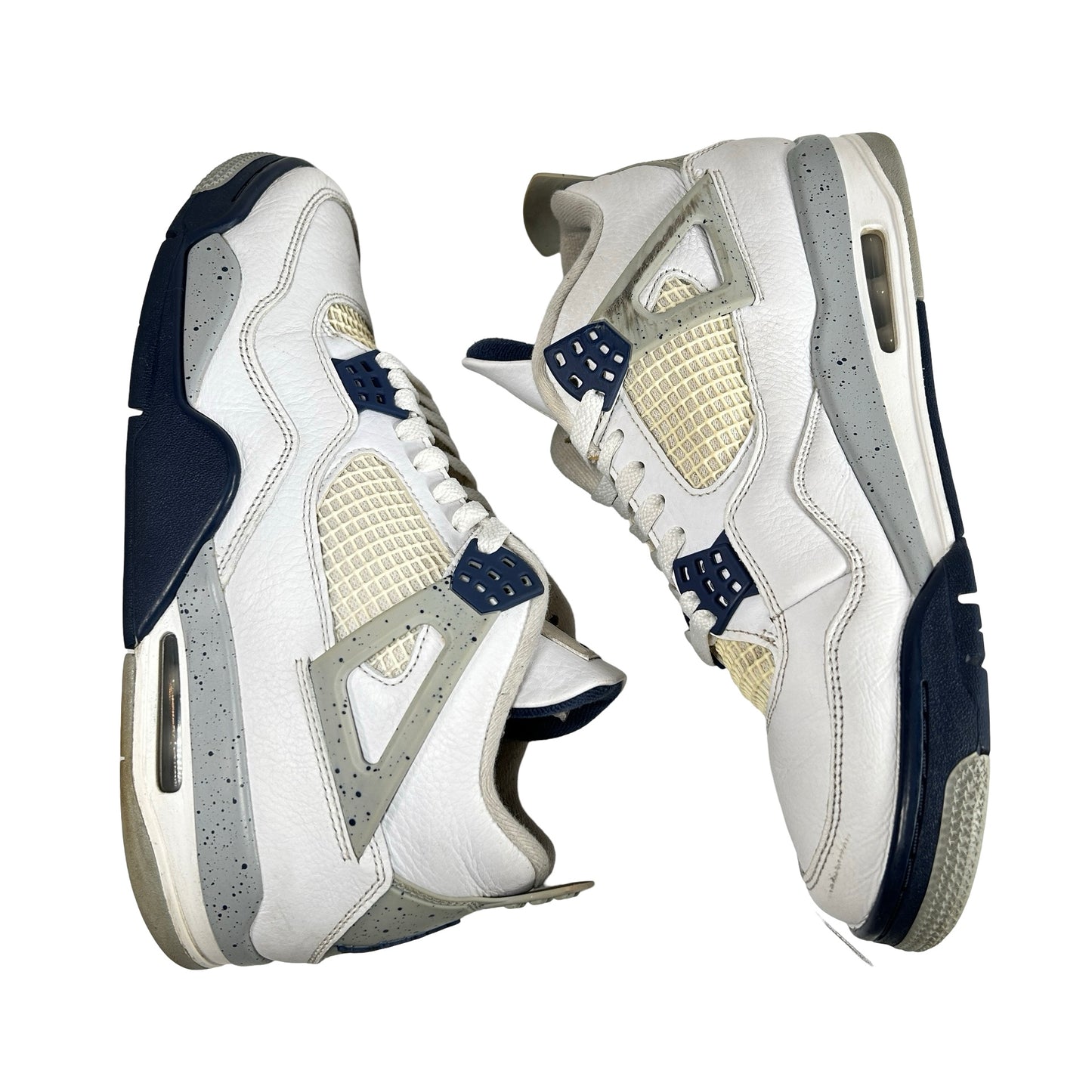 DH6927 140 Jordan 4 Retro Midnight Navy [USED] - 10.5 M (Used) (No Box) (No Insoles)