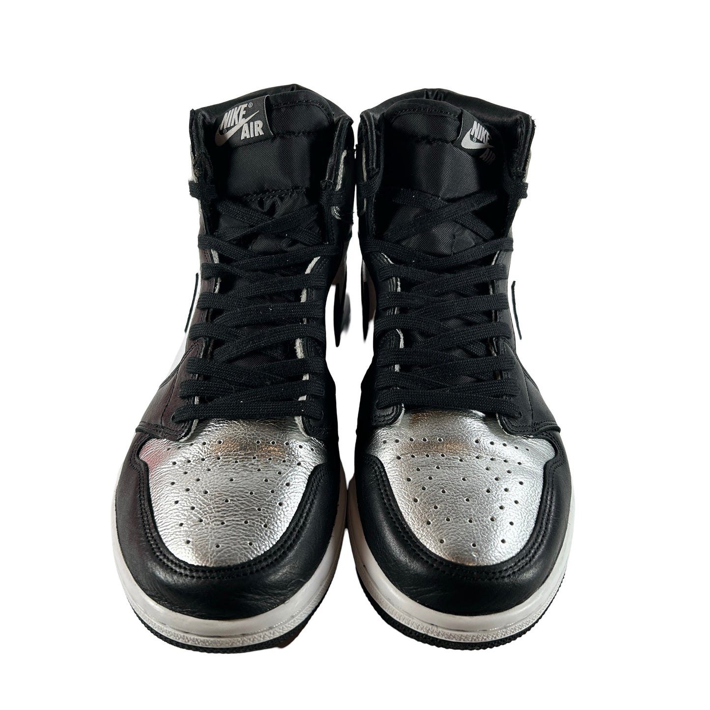 CD0461 001 Jordan 1 Retro High Silver Toe (Women's) [USED] - 10.5 W (Used2)