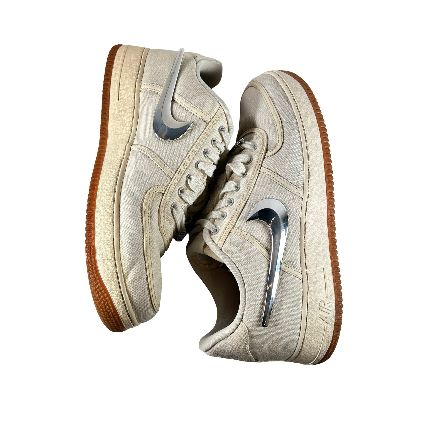 AQ4211 101 Nike Air Force 1 Low Travis Scott Sail [USED] - 11.5 M (Used) (No Box)