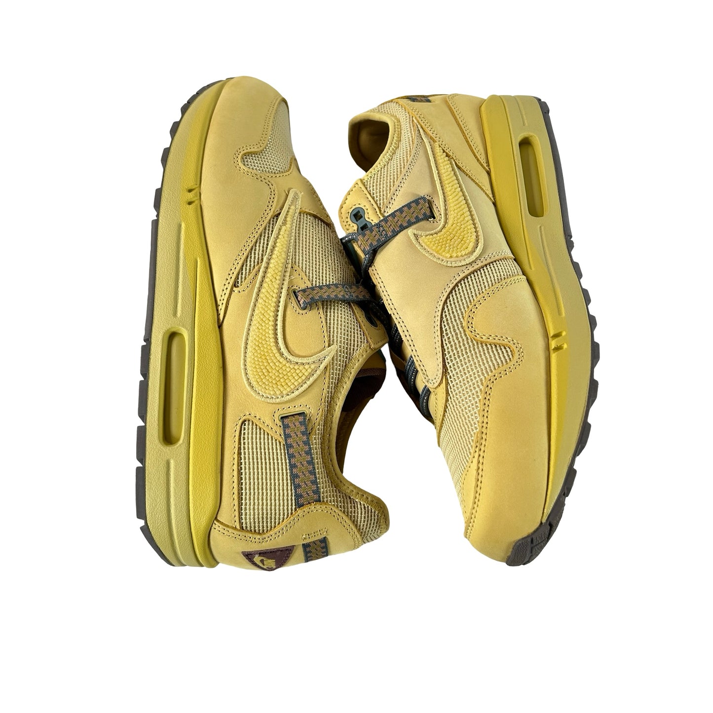 DO9392 700 Nike Air Max 1 Travis Scott Cactus Jack Saturn Gold [USED] - 11.5 M (Used)