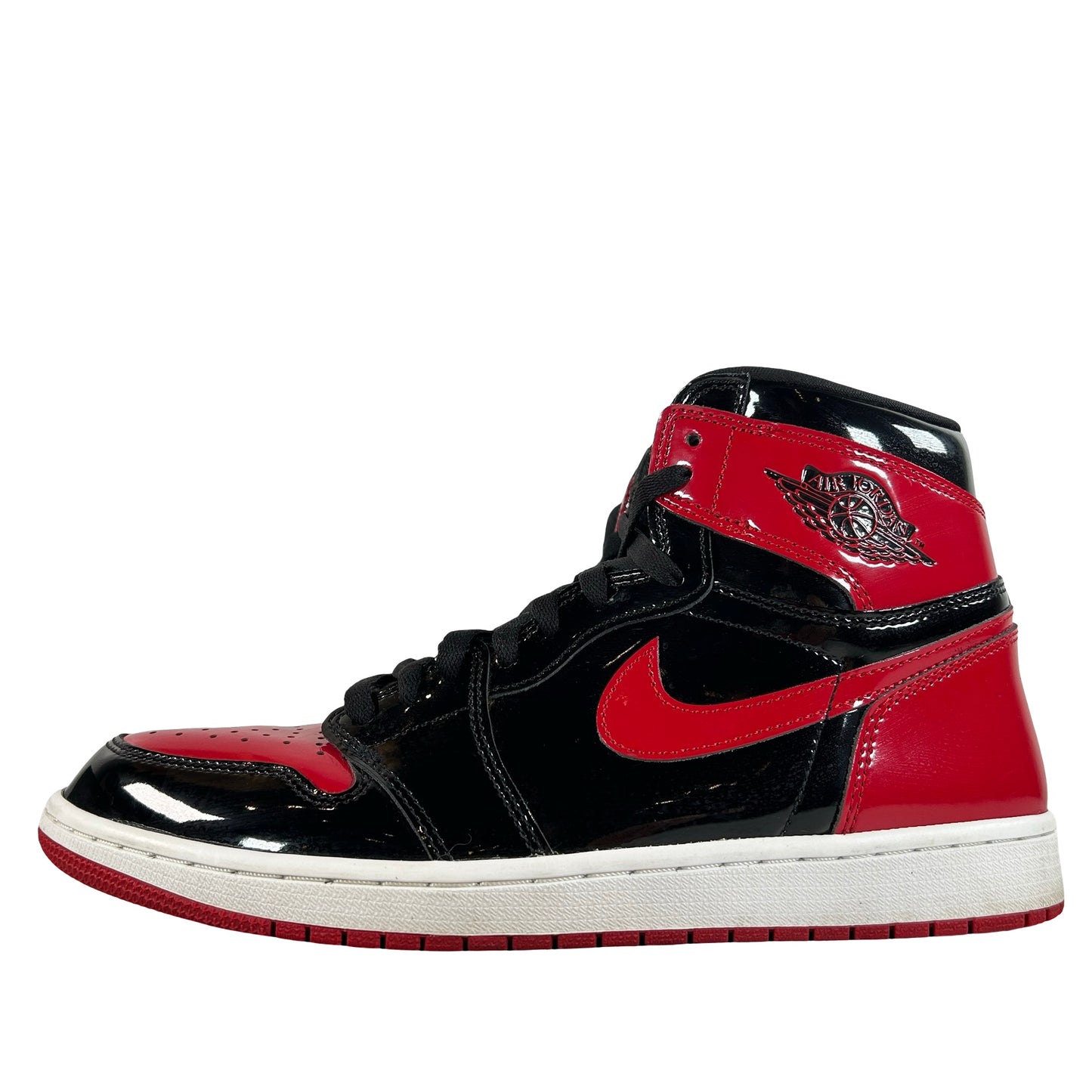 555088 063 Jordan 1 Retro High OG Patent Bred [USED] - 11 M (Used6)