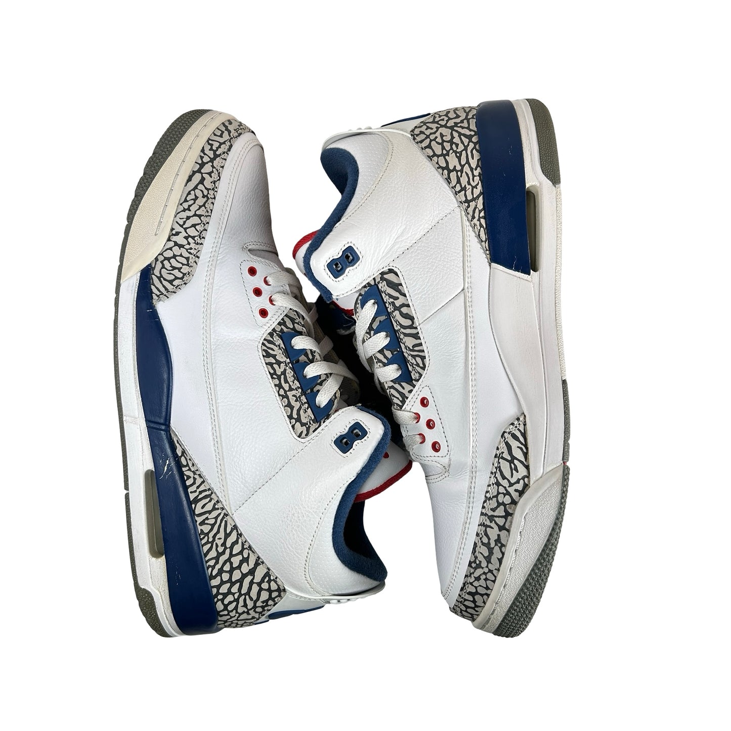 854262 106 Jordan 3 Retro True Blue (2016) [USED] - 13 M (Used) (No Box)