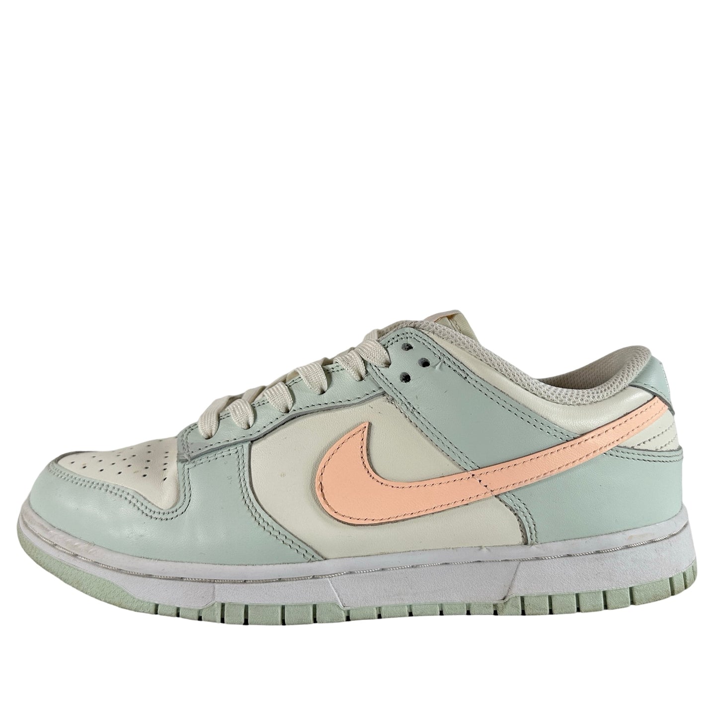 DD1503 104 Nike Dunk Low Barely Green (Women's) [USED] - 9.5 W (Used) (No Box)