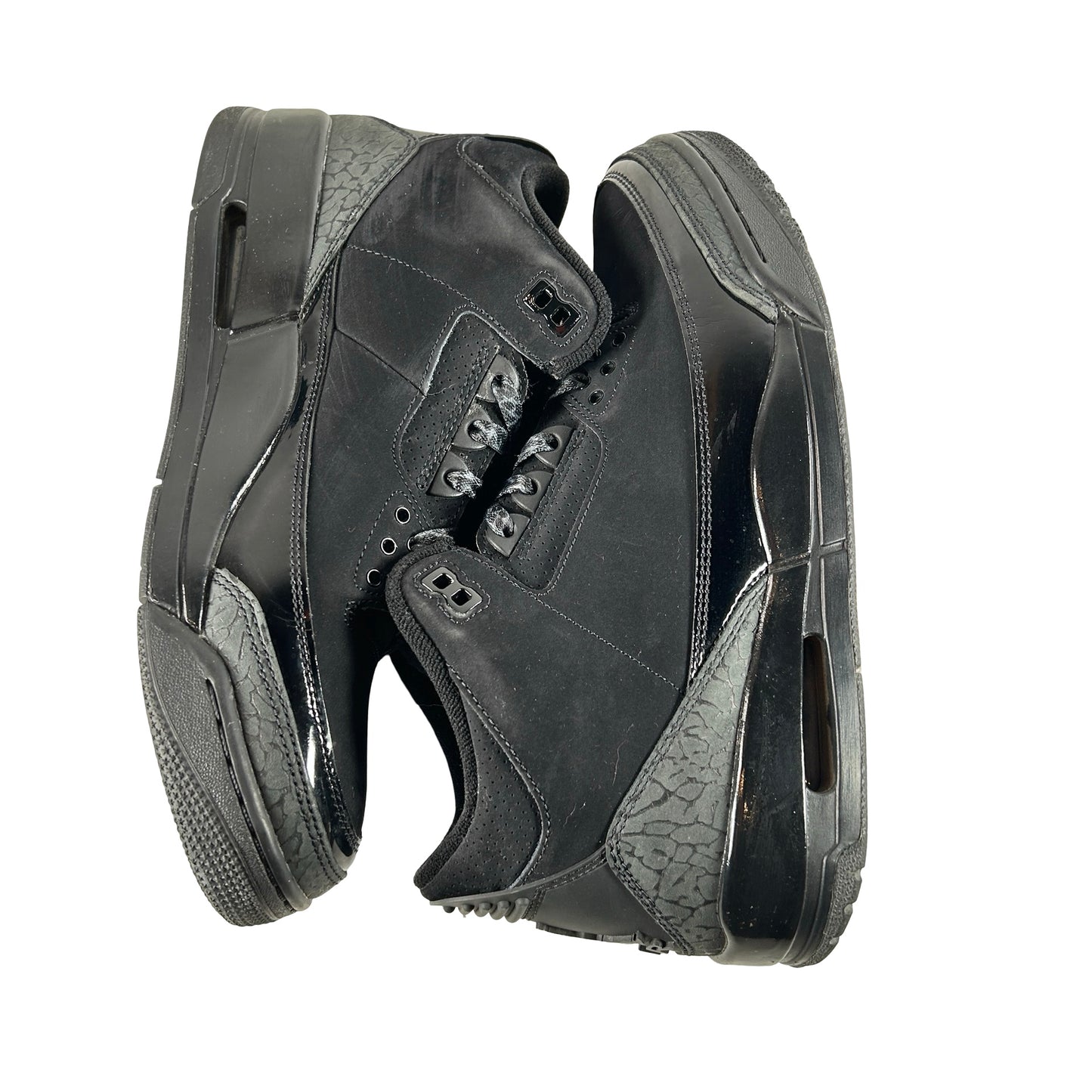 CT8532 001 Jordan 3 Retro Black Cat (2025) [USED] - 9.5 M (Used12)