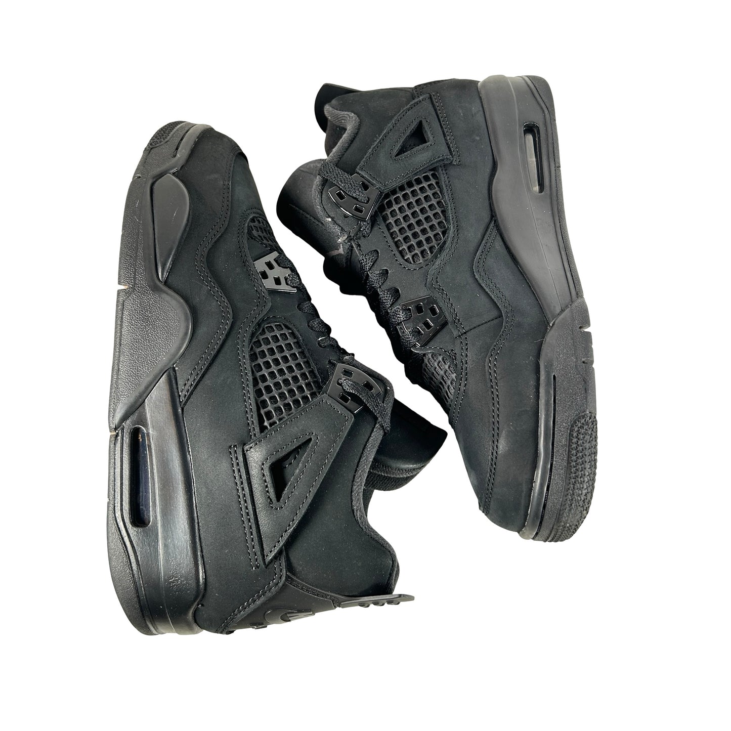 IB4171 010 Jordan 4 Retro Black Cat (2025) (GS) [USED] - 7 Y (Used2)