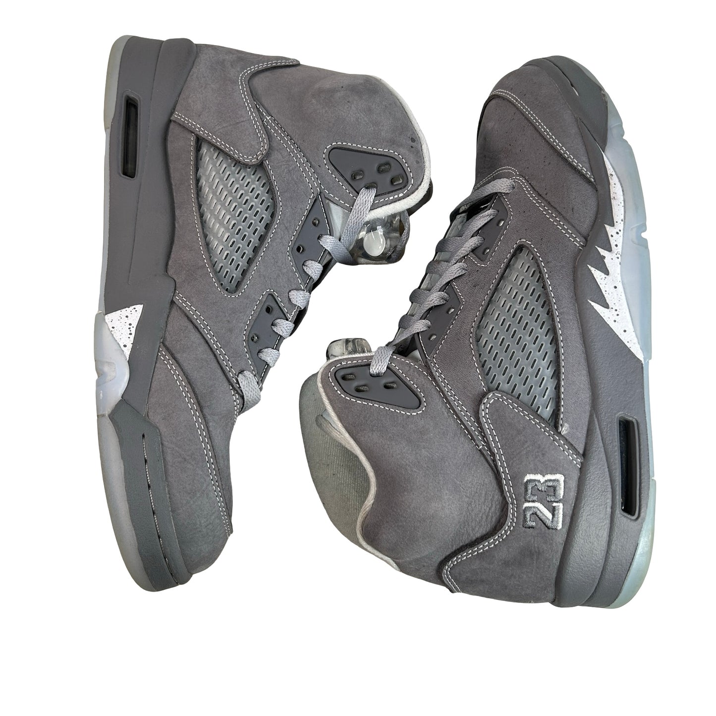 DD0587 002 Jordan 5 Retro Wolf Grey (2026) [USED] - 10 M (Used4)