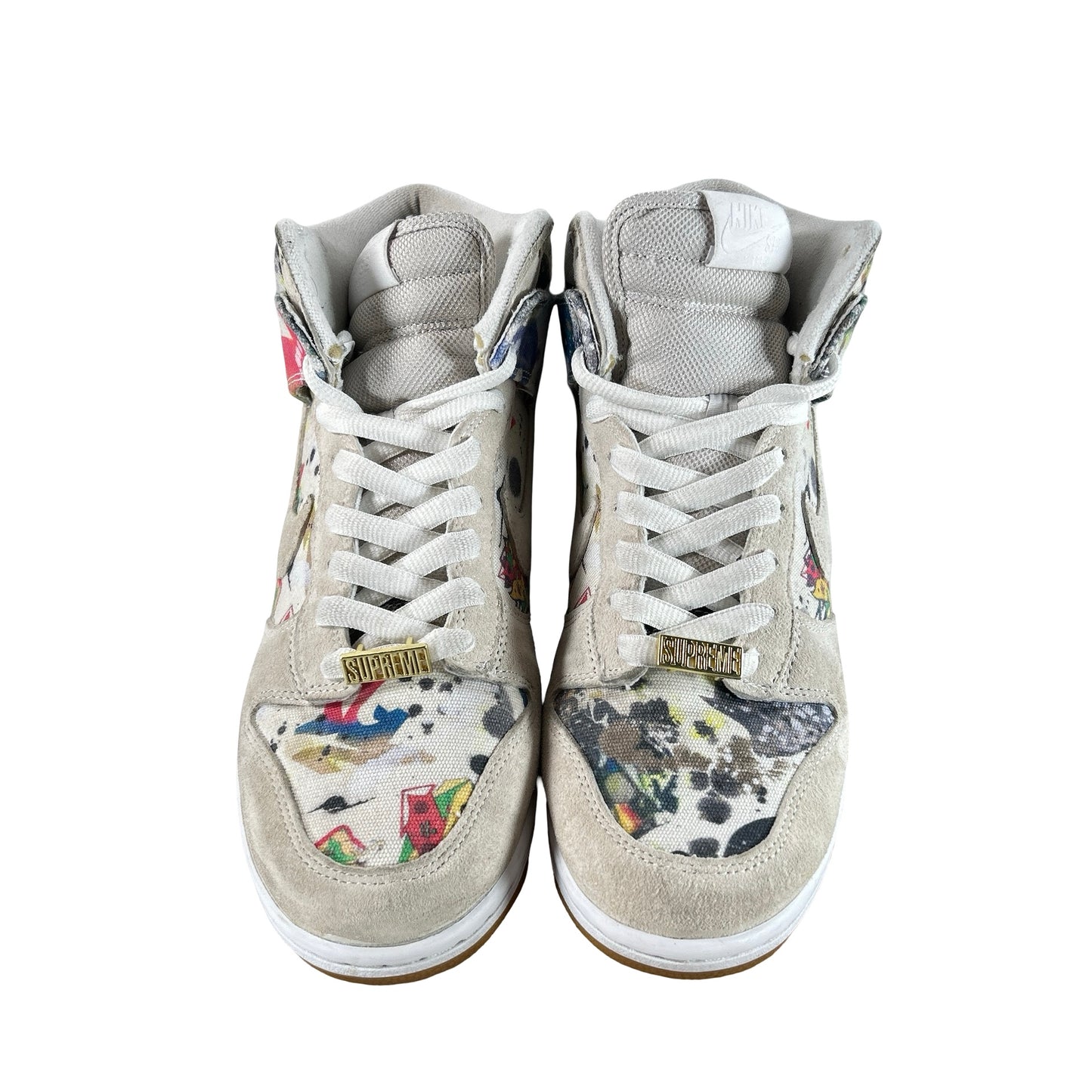 FD8779 100 Nike SB Dunk High Supreme Rammellzee [USED] - 10 M (Used3)