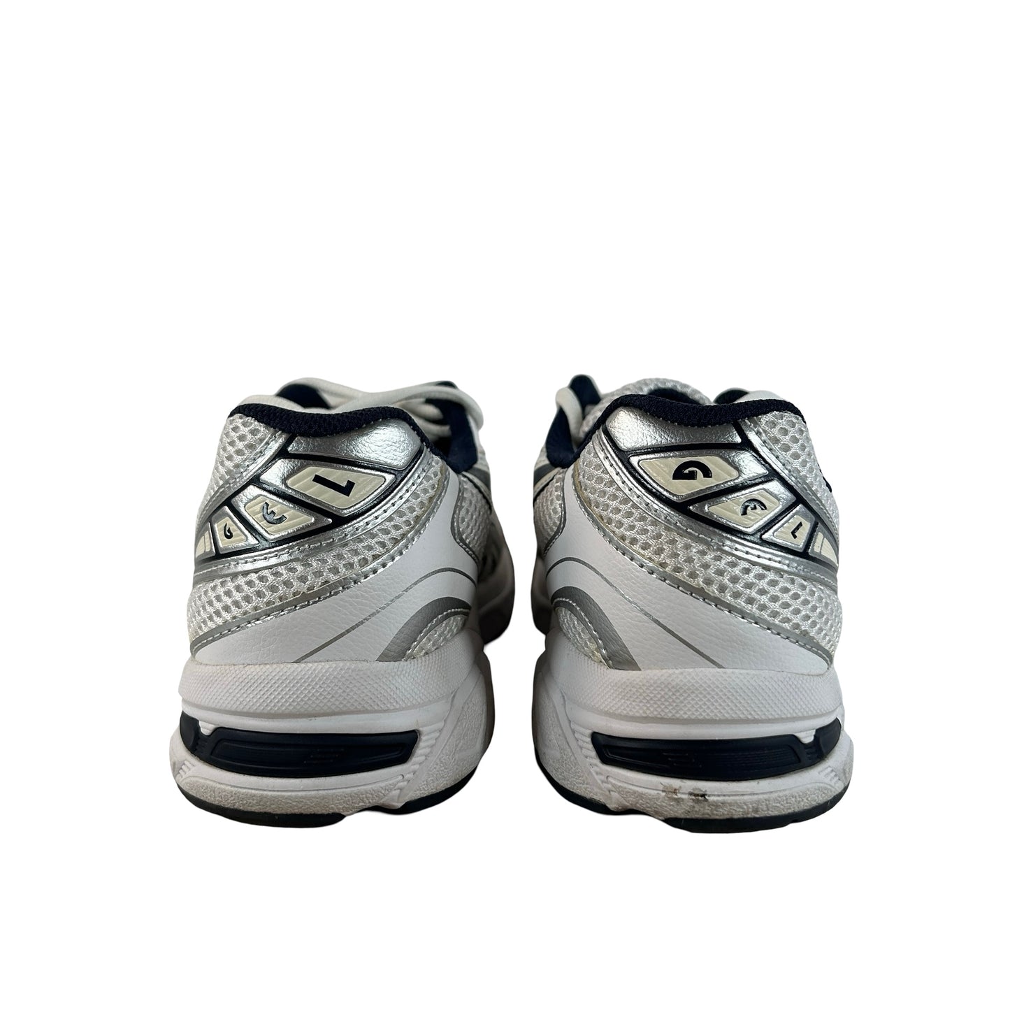 1204A163 101 ASICS Gel-1130 White Midnight (GS) [USED] - 6.5 Y (Used) (No Box)
