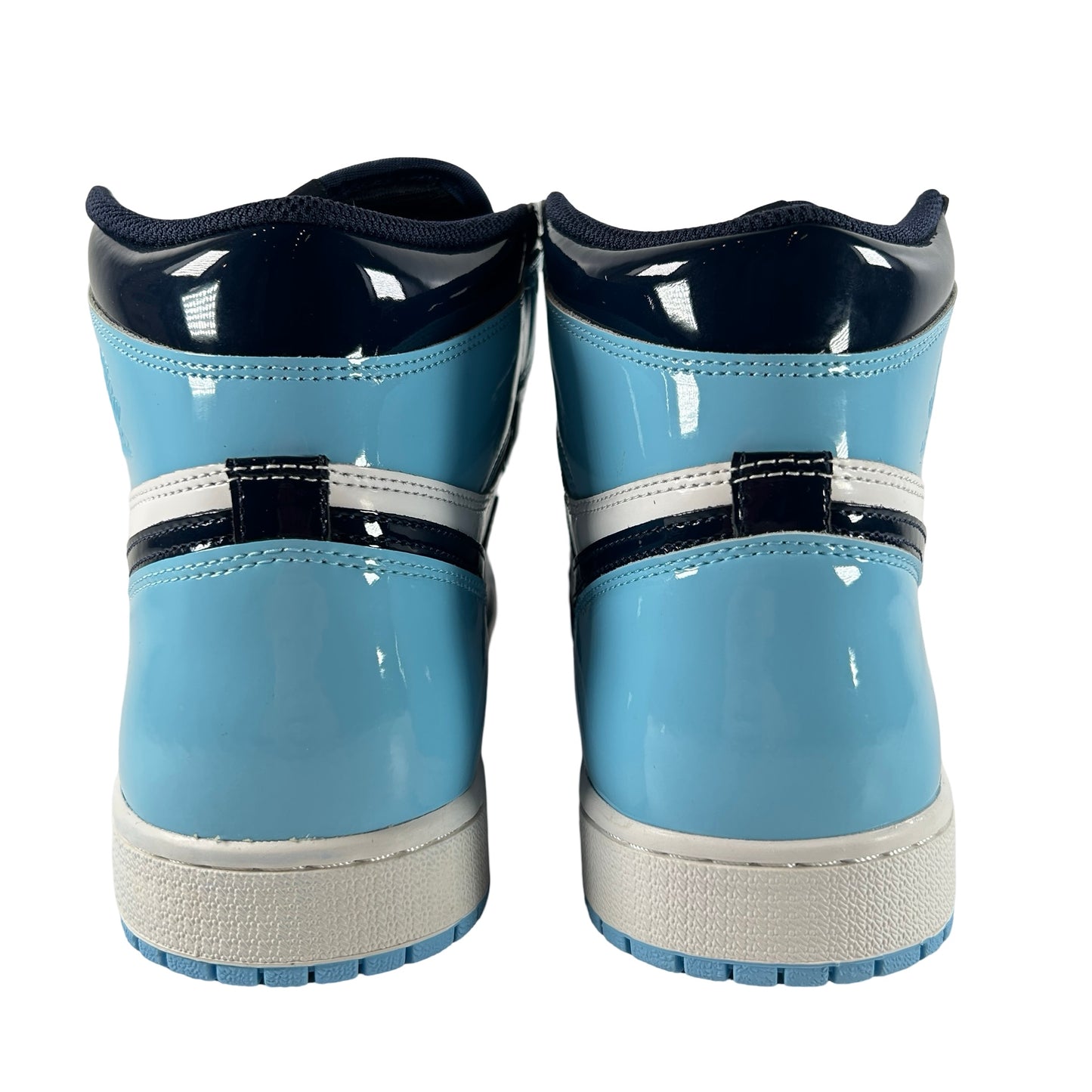 CD0461 401 Jordan 1 Retro High UNC Patent (Women's) [CONDITIONAL] [NO BOX] - 10.5 W (Lightly Stained Midsole)