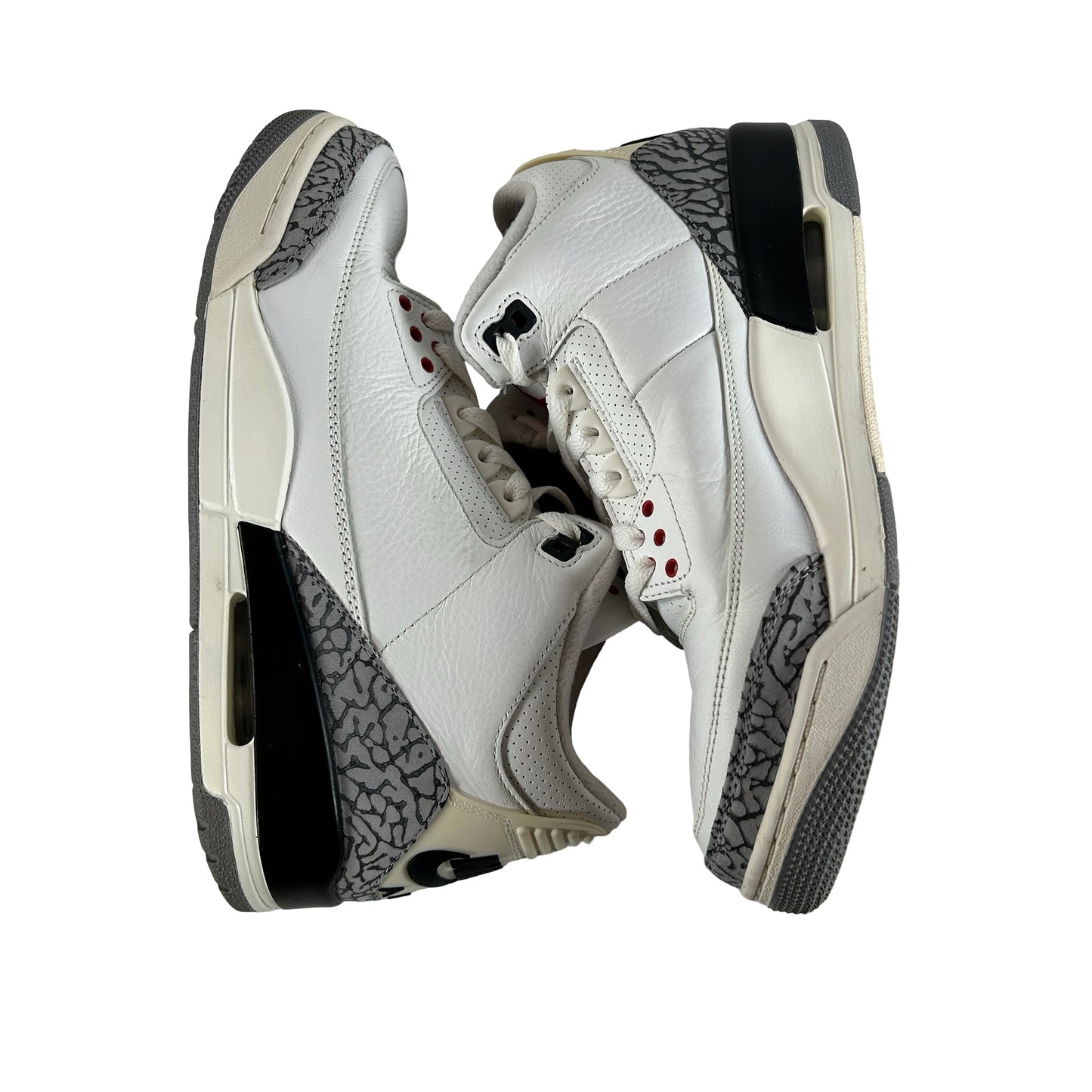 DN3707 100 Jordan 3 Retro White Cement Reimagined [USED] - 9 M (Used21)