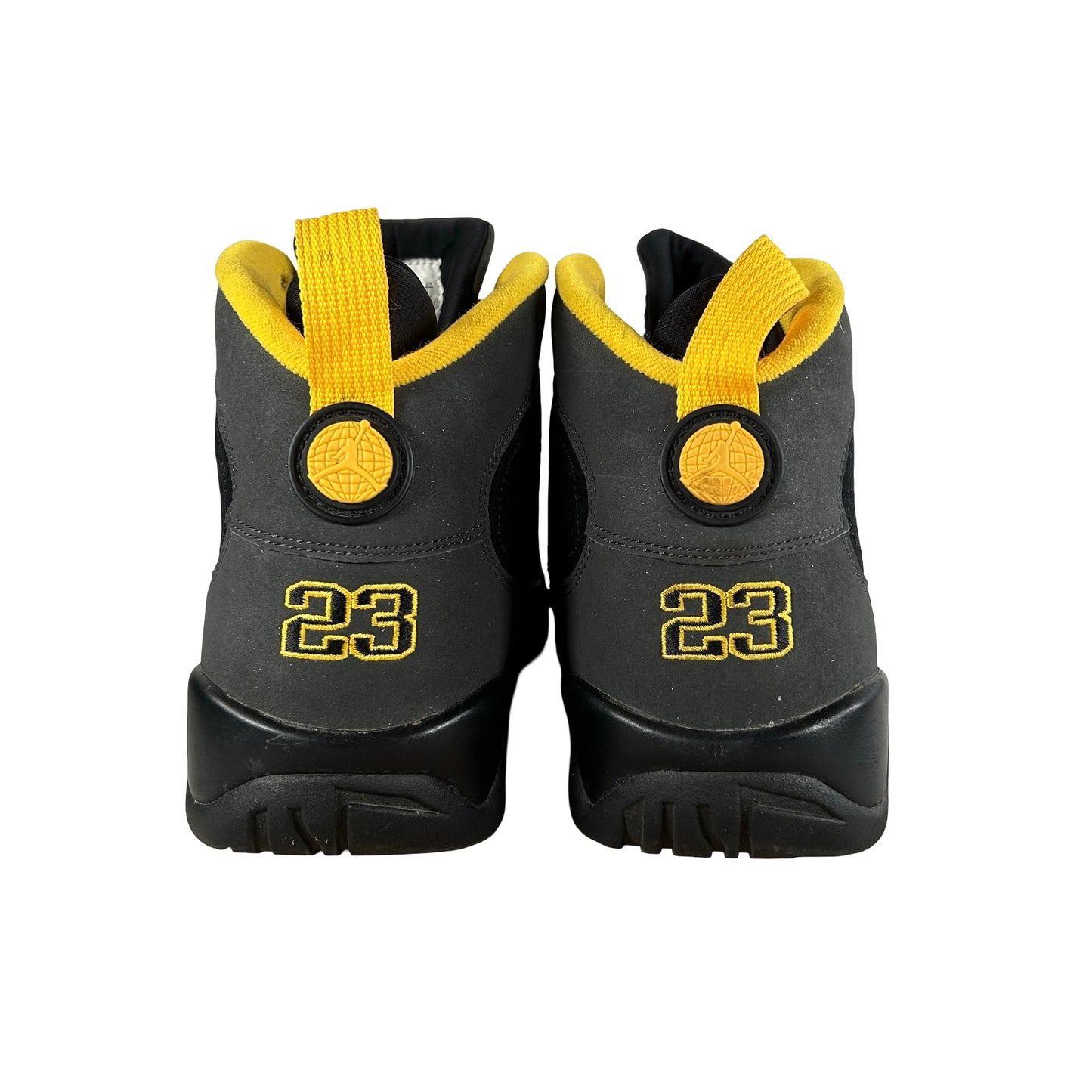 CT8019 070 Jordan 9 Retro Dark Charcoal Universidad Oro