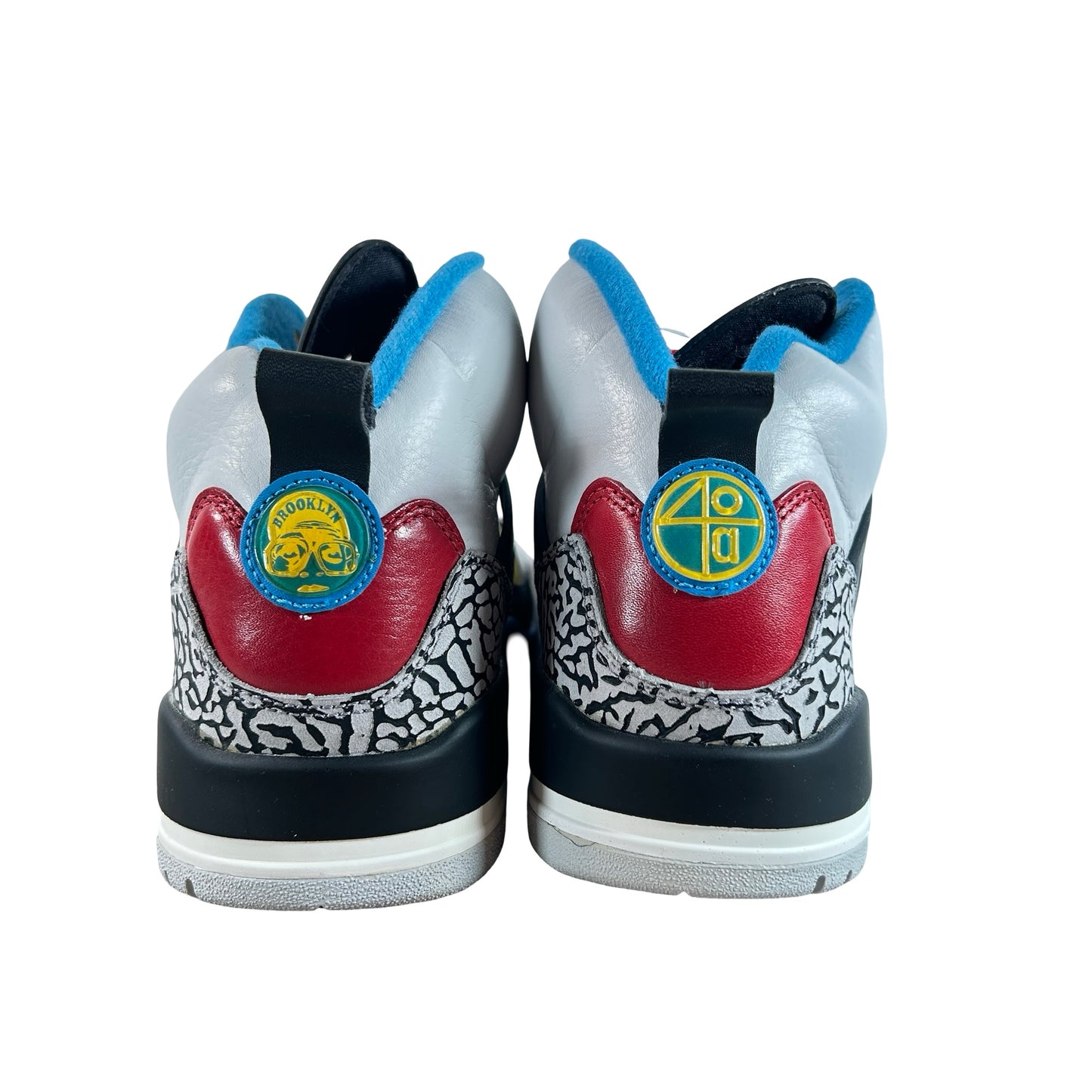 315371 070 Jordan Spizike Bordeaux - 9 M (Yellowing) (No Box)