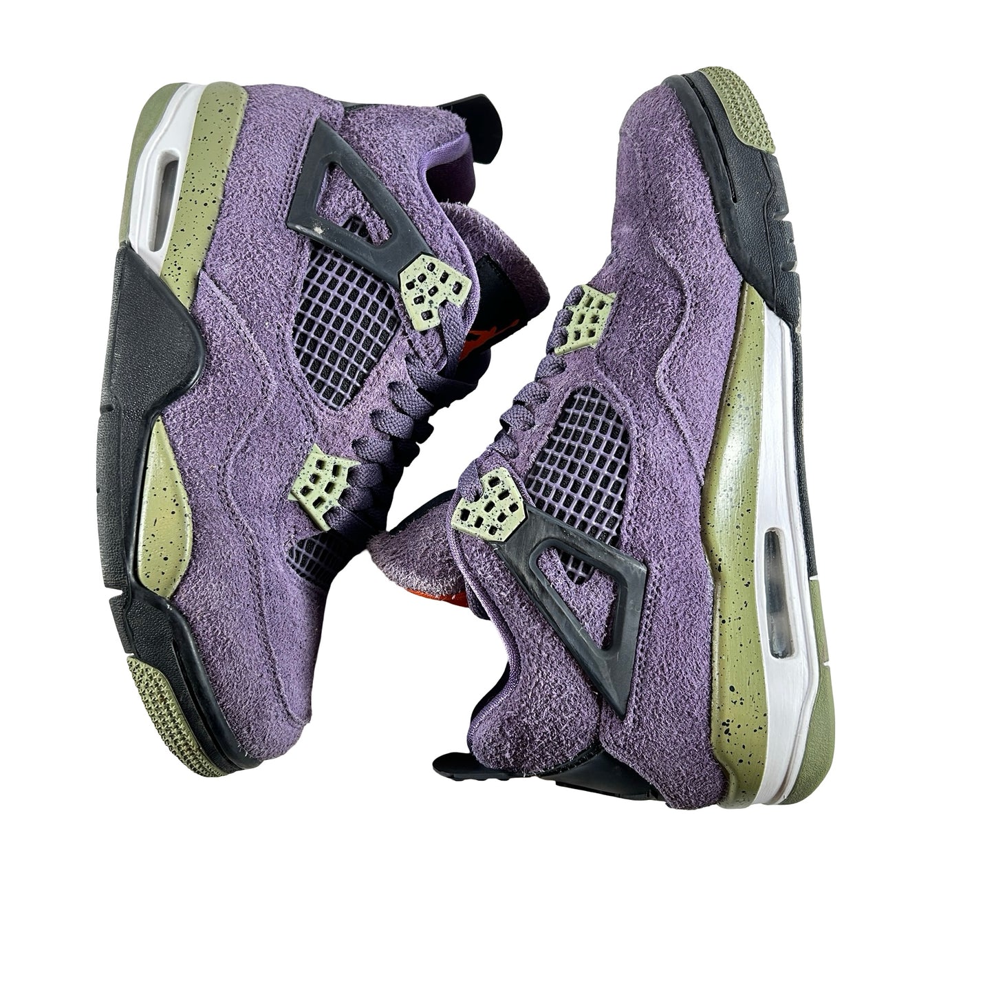 AQ9129 500 Jordan 4 Retro Canyon Purple [USED] - 7 W (Used)
