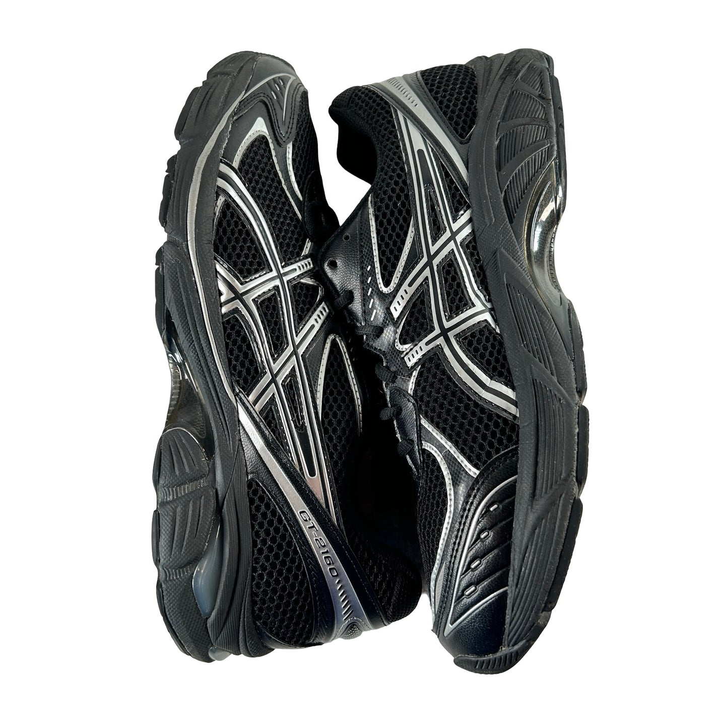 1203A275 001 ASICS GT-2160 Black Pure Silver [USED] - 11.5 M (Used)