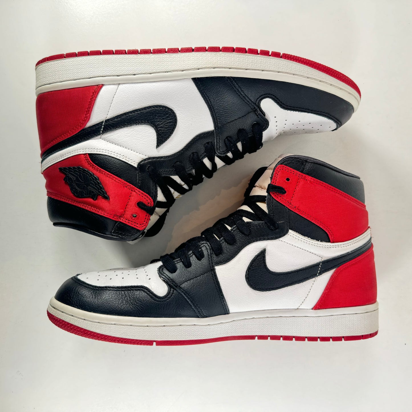 CD0461 016 AJ1 Satin Black Toe [USED] - 12 W (Used) (Replace Box)