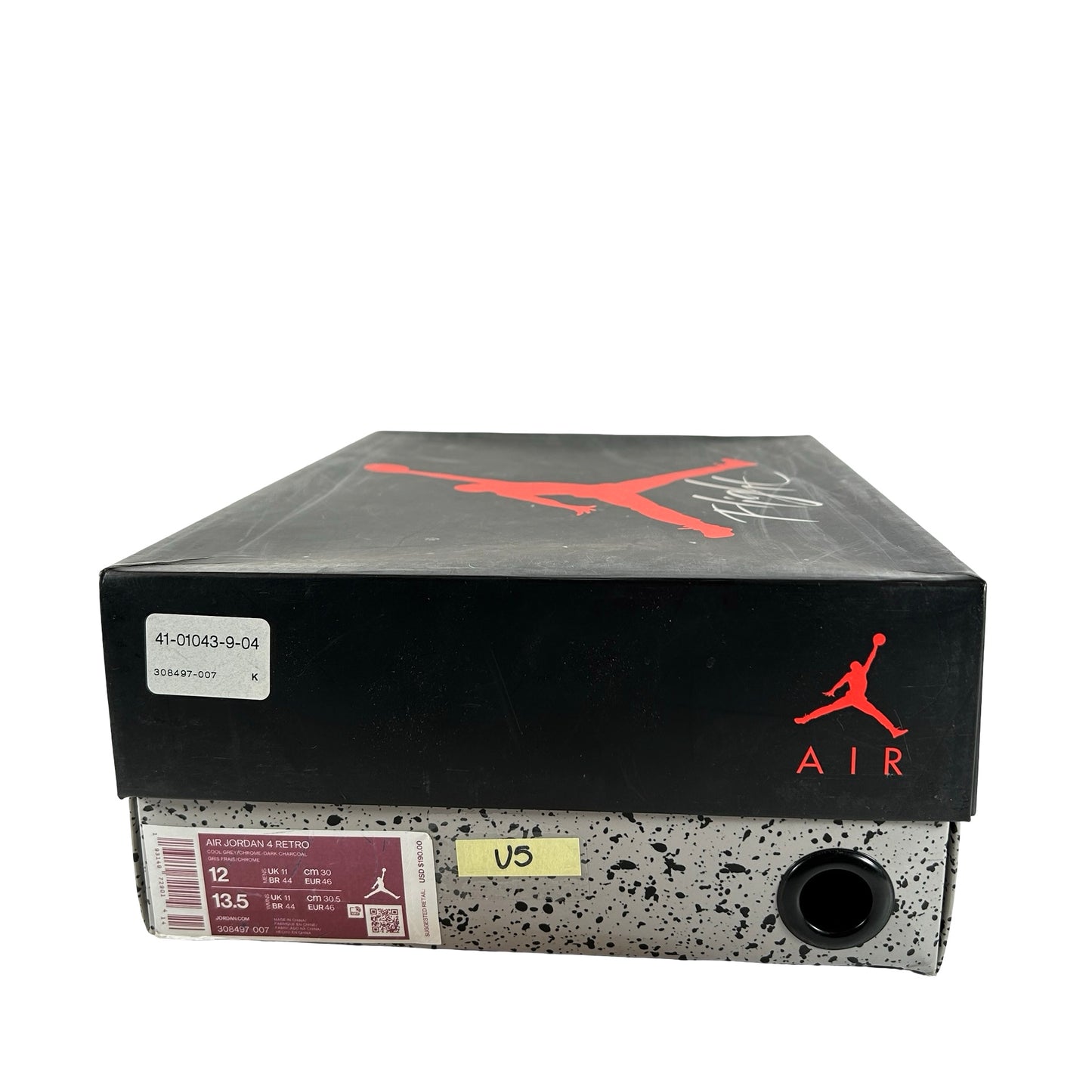 308497 007 Jordan 4 Retro Cool Grey (2019) [USED] - 12 M (Used5)