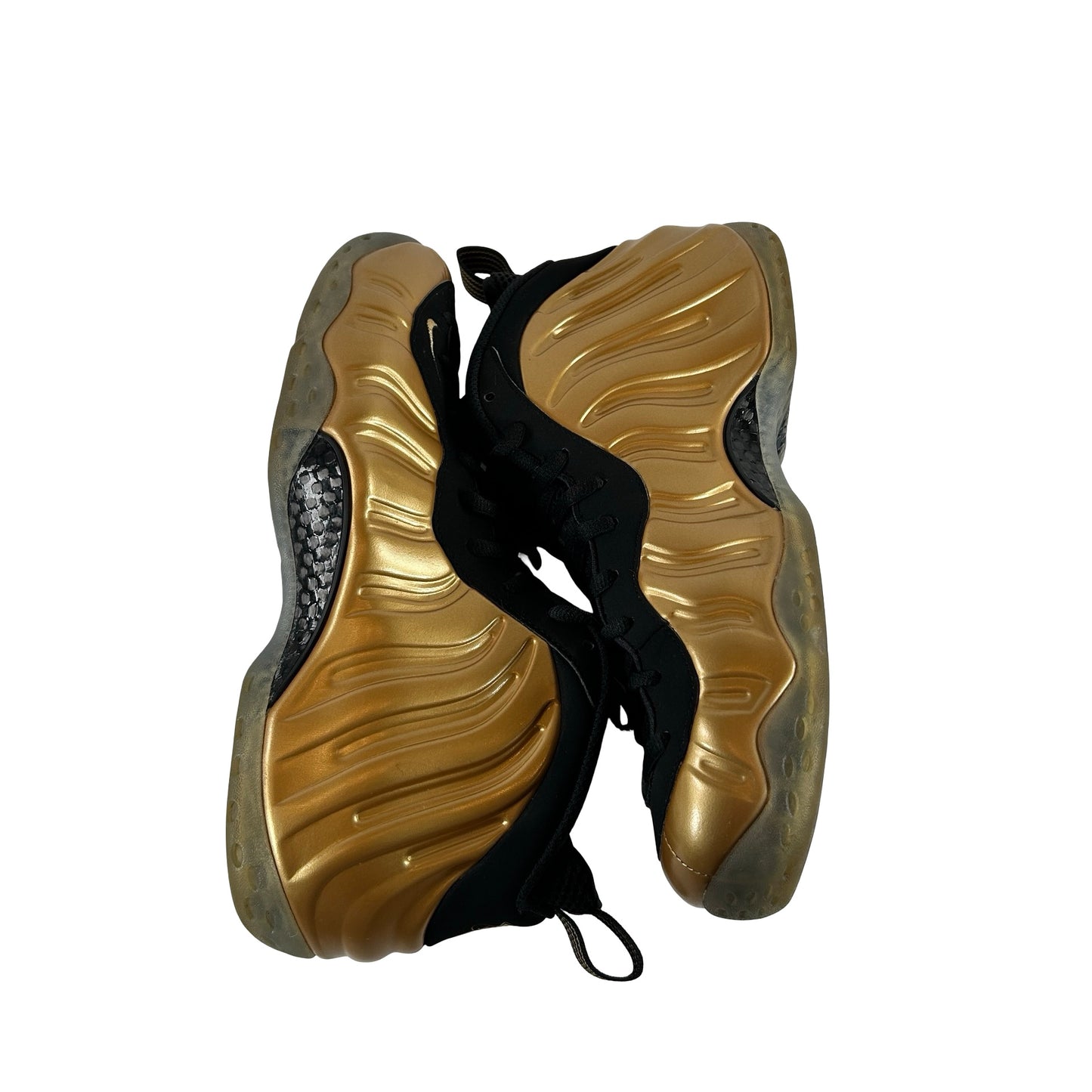 314996 700 Nike Air Foamposite One Metallic Gold [USED] - 11 M (Used) (Replace Box) (Missing Left Insole)