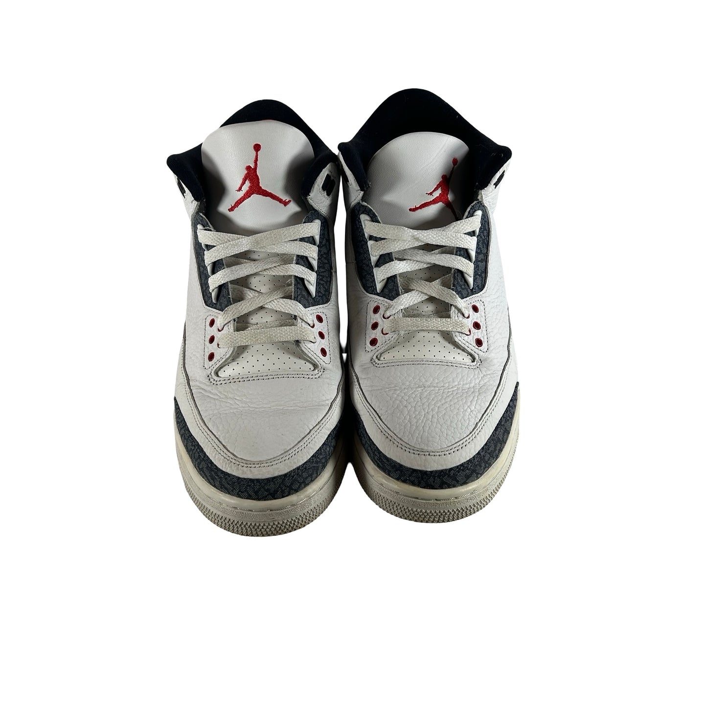 CZ6431 100 Jordan 3 Retro SE Fire Red Denim (2020) [USED] - 10.5 M (Used) (No Box)