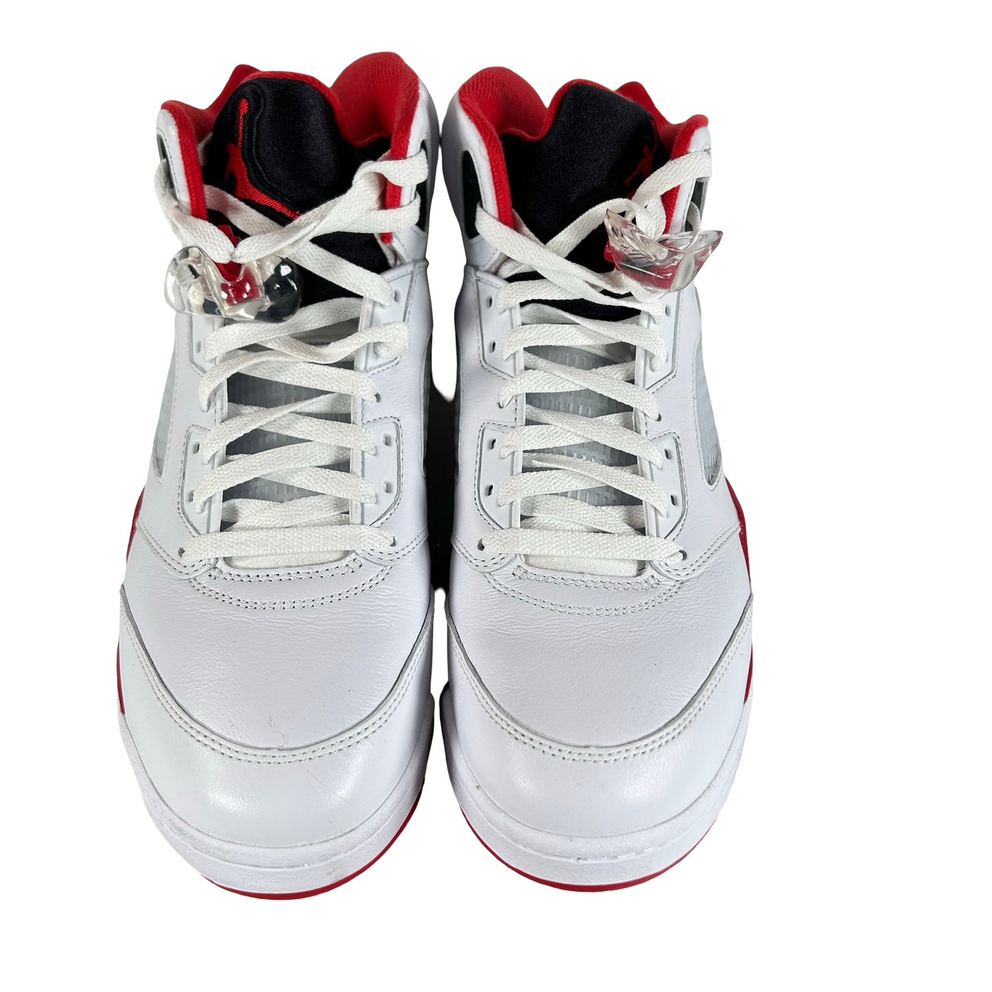 HQ7978 101 Jordan 5 Retro Fire Red Black Tongue (2025) [USED] - 10.5 M (Used) (No Box)