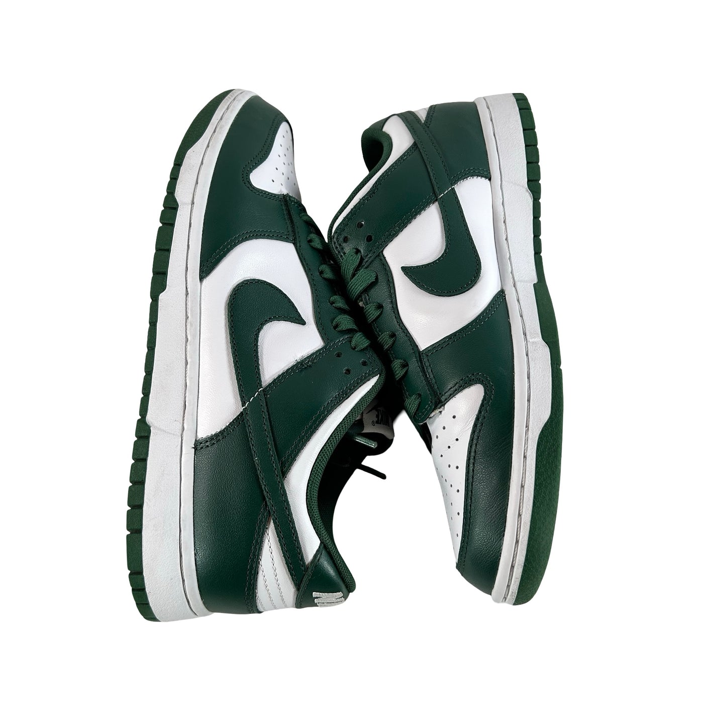 DD1391 101 Nike Dunk Low Michigan State [USED] - 9 M (Used)