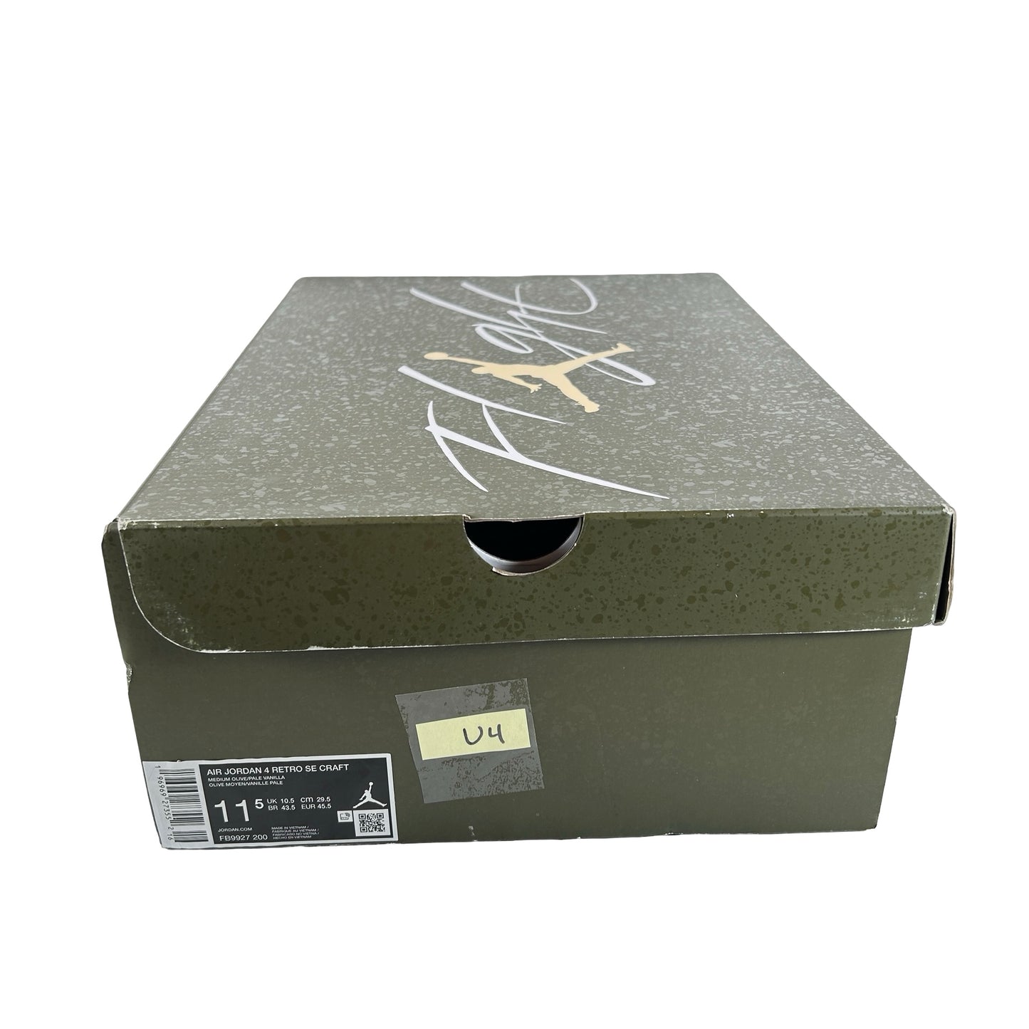 FB9927 200 Air Jordan 4 Craft Medium Olive [USED] - 11.5 M (Used4)