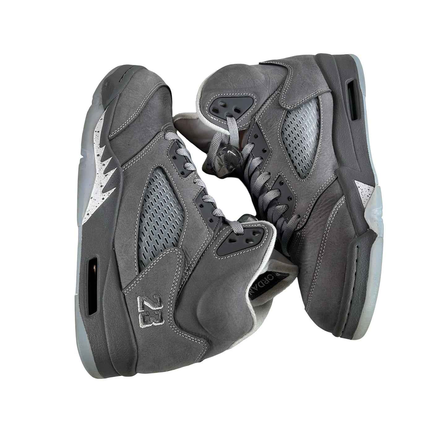 DD0587 002 Jordan 5 Retro Wolf Grey (2026) [USED] - 9.5 M (Used)