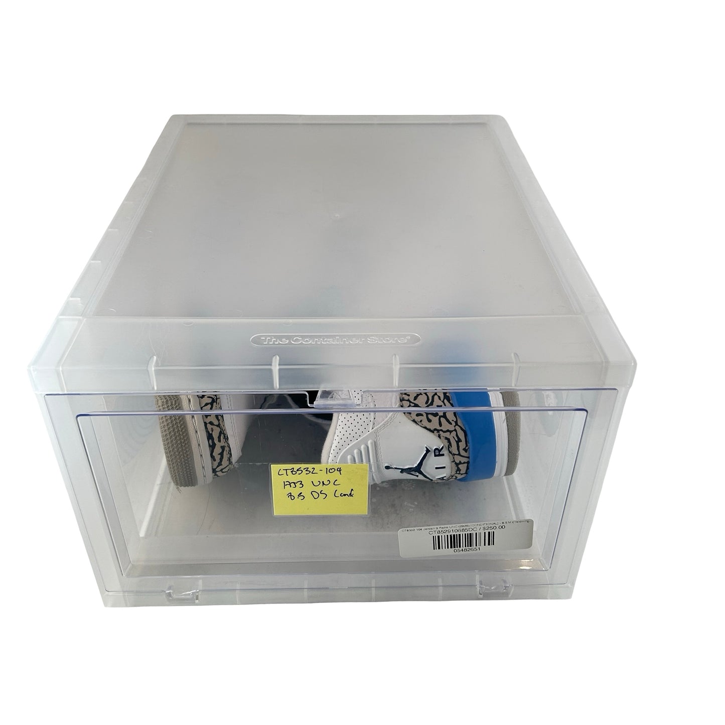 CT8532 104 Jordan 3 Retro UNC (2020) [CONDITIONAL] - 8.5 M (Yellowing) (Replace Box)