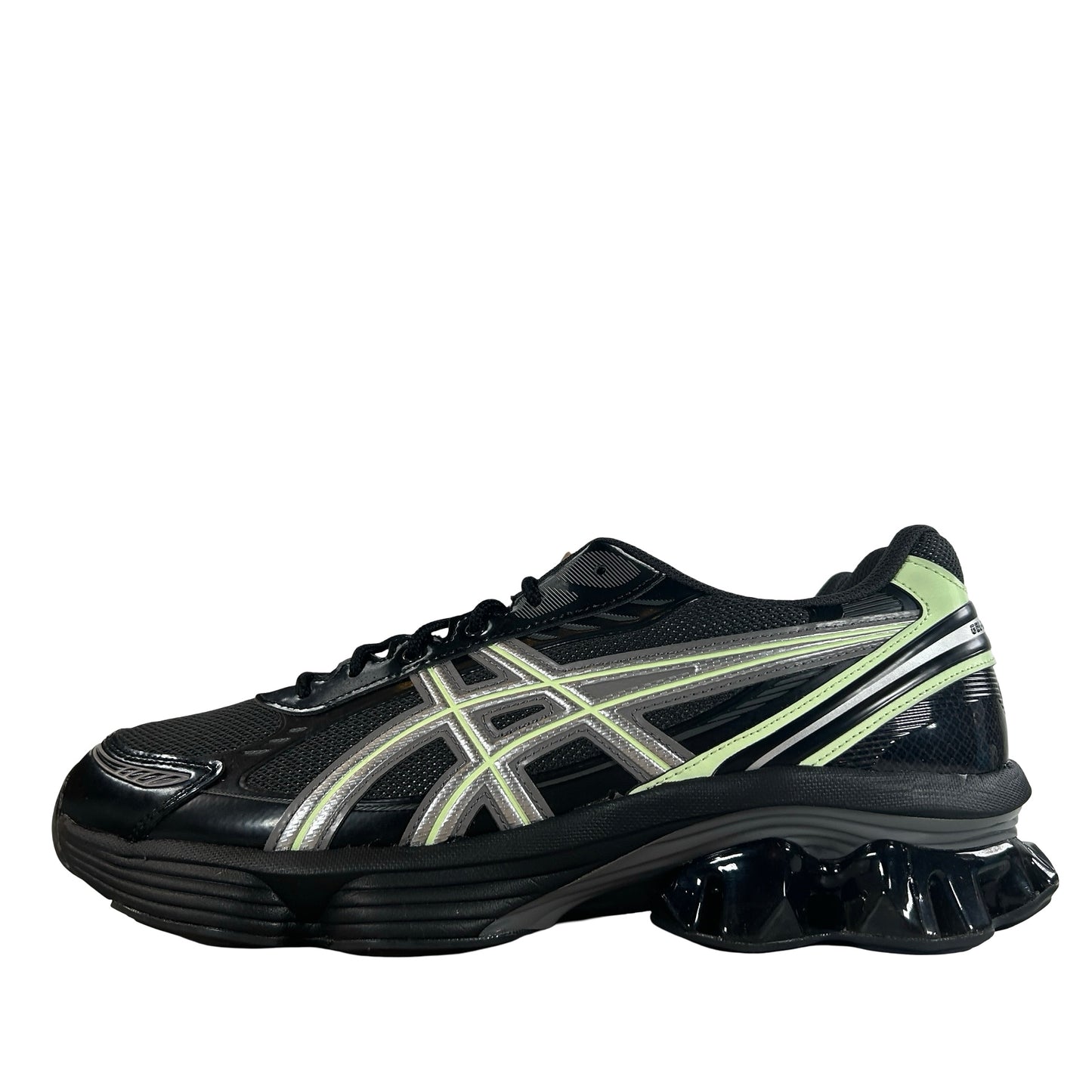 1203A962 020 ASICS Gel-Kinetic Fluent Graphite Grey Illuminate Yellow [USED]. - 11 M (Used)