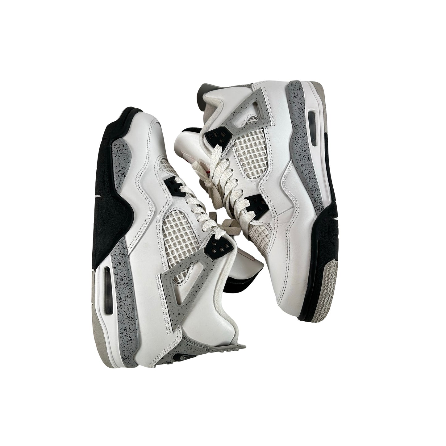 IB4171 100 Jordan 4 Retro White Cement (2025) (GS) [USED] - 6.5 Y (Used)