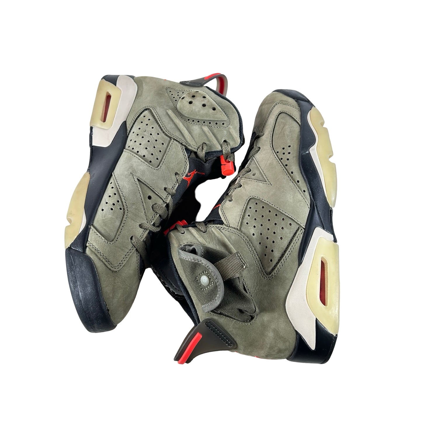 CN1084 200 Jordan 6 Retro Travis Scott [USED] - 8 M (Used) (No Box)