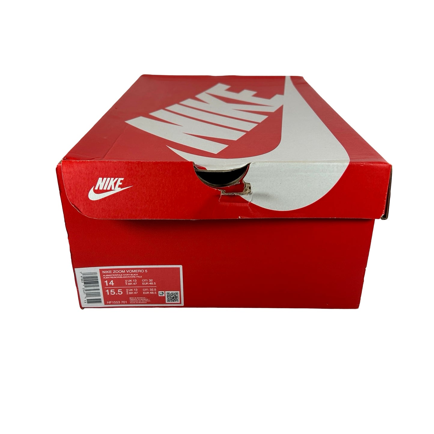 HF1553 701 Nike Zoom Vomero 5 Alabaster Black [USED] - 14 M (Used)