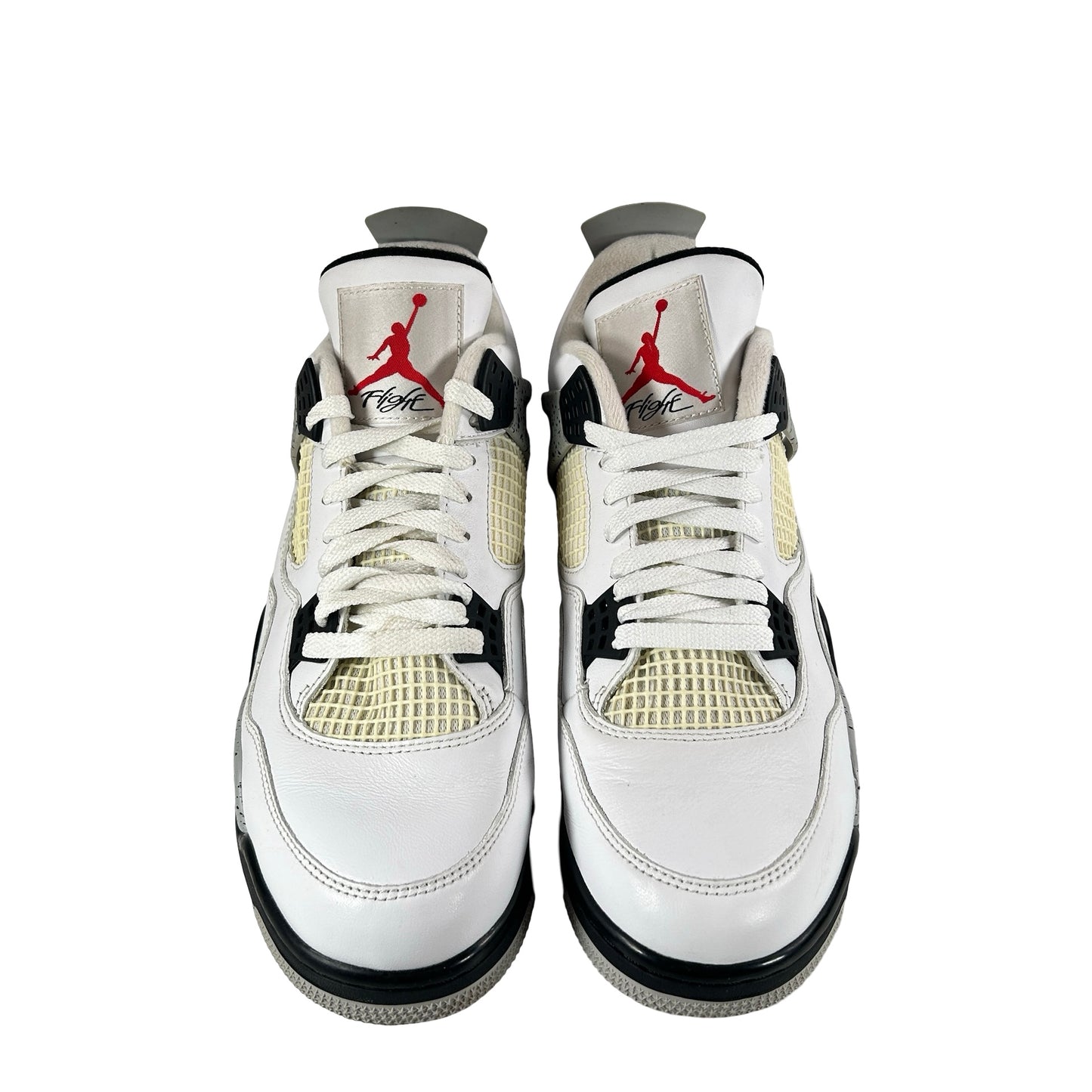 840606 192 Jordan 4 White Cement [USED] - 11 M (Used) (Replace Box)