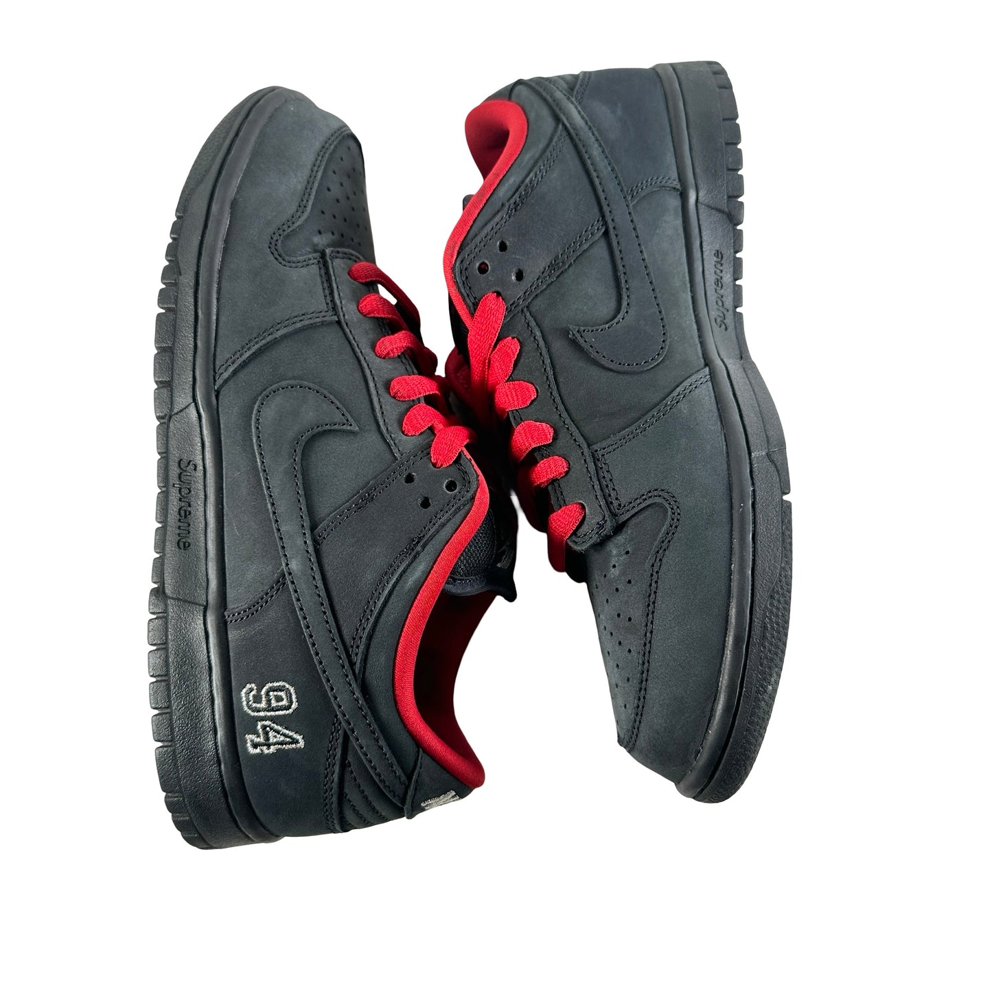 HQ8487 001 Nike SB Dunk Low Supreme 94 Black [USED] - 8 M (Used)