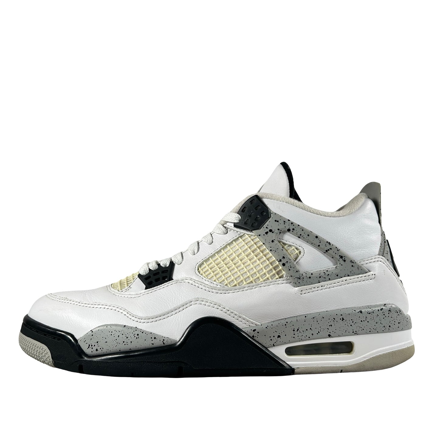 840606 192 Jordan 4 White Cement [USED] - 11 M (Used) (Replace Box)