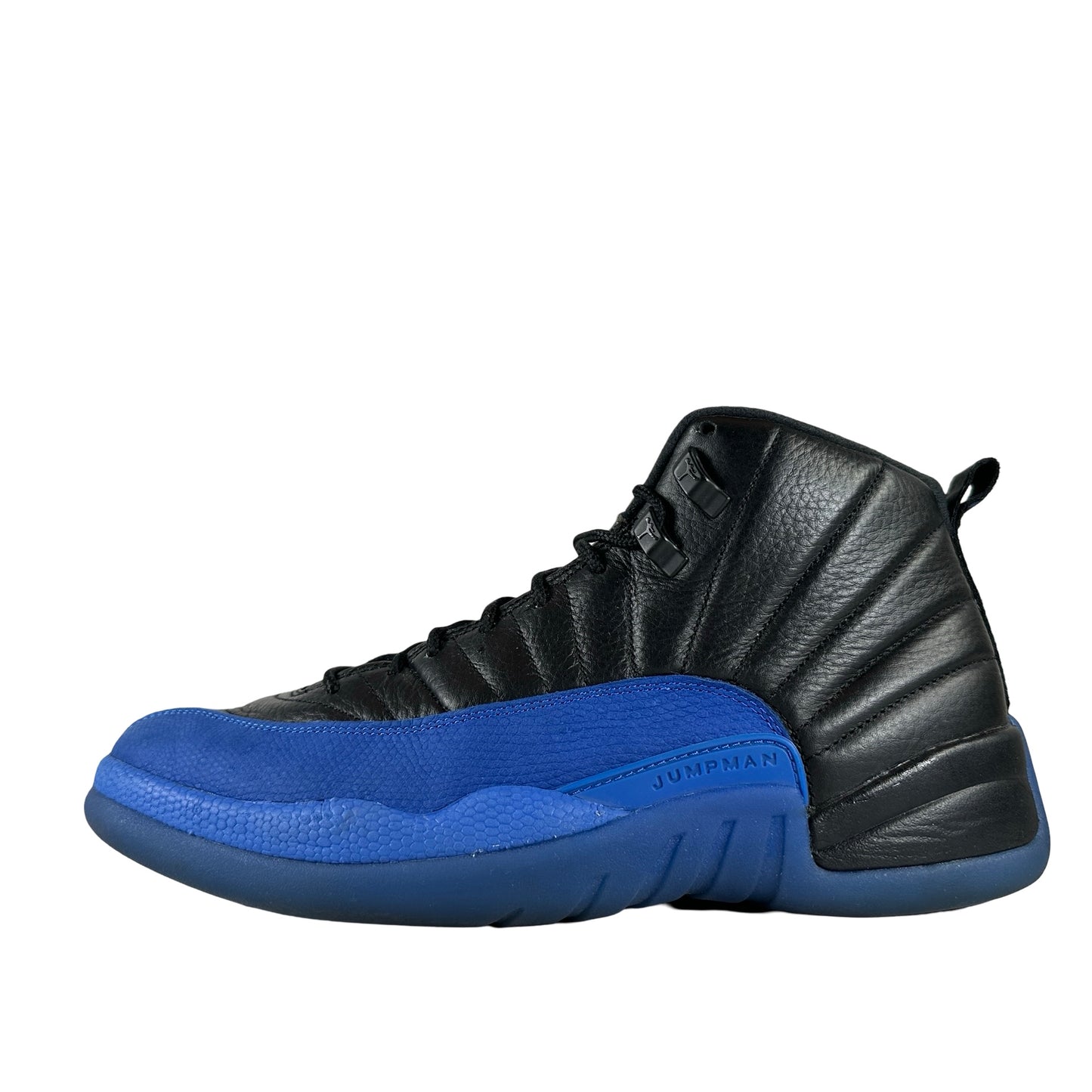 130690 014 Jordan 12 Retro Black Game Royal [USED] - 10 M (Used)