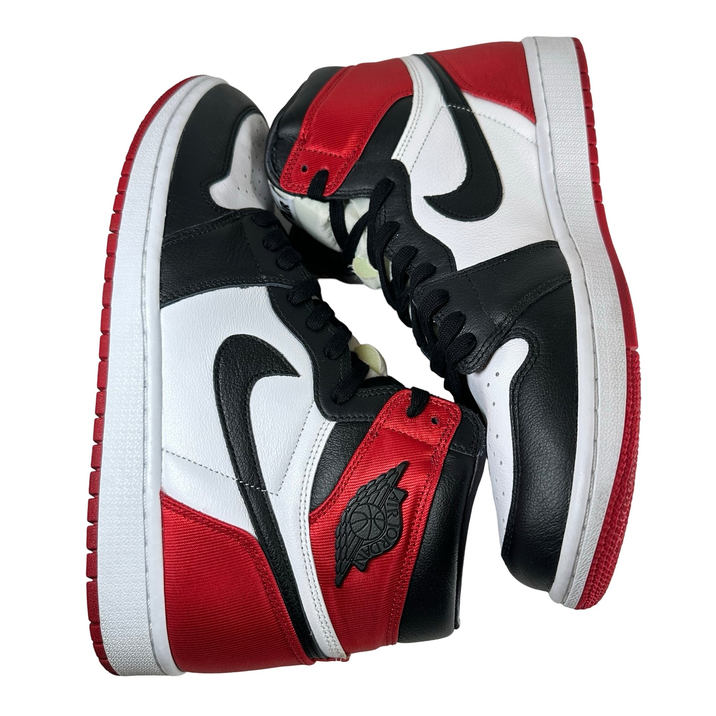 CD0461 016 AJ1 Satin Black Toe [USED] - 11.5 W (Used)