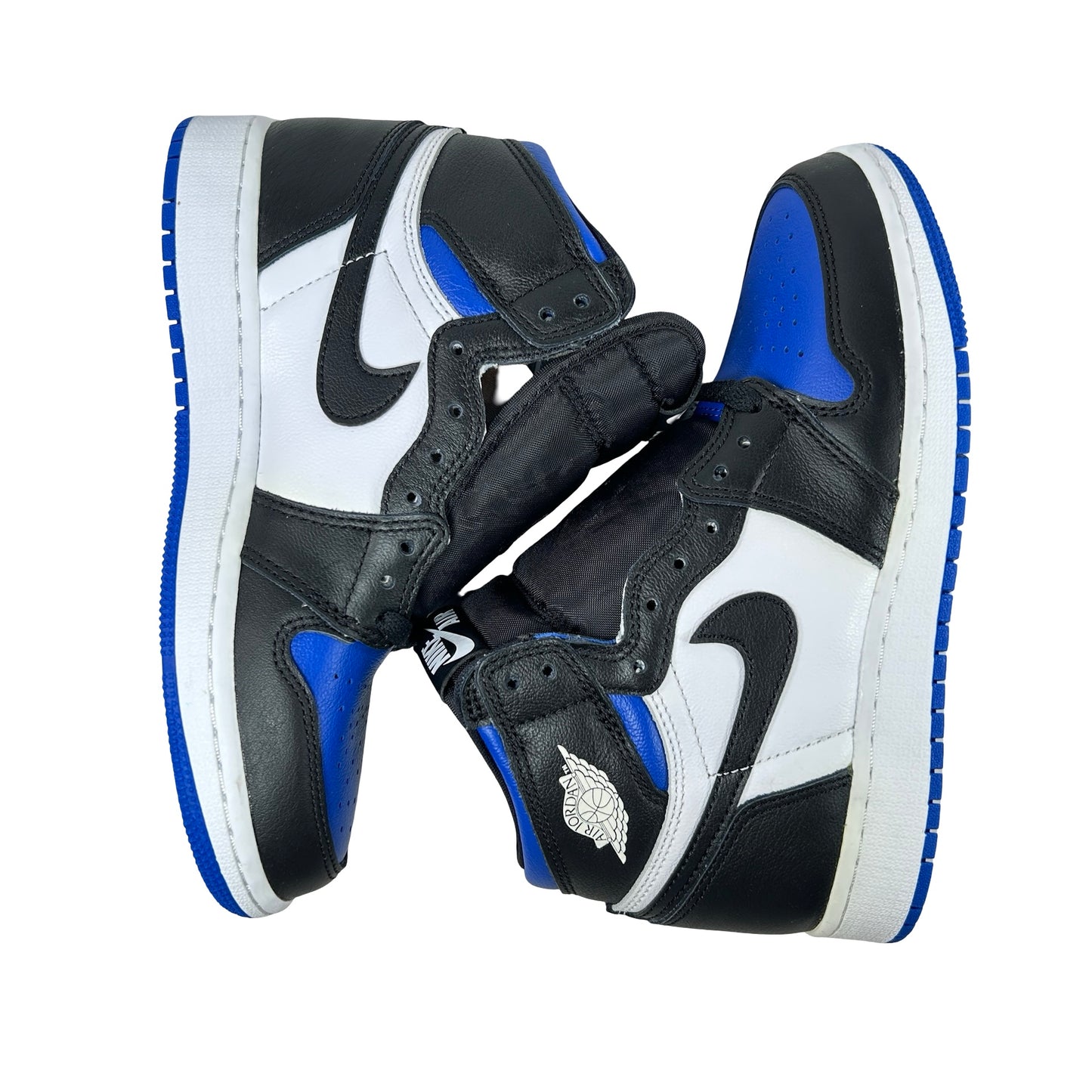 575441 041 Jordan 1 Retro High Royal Toe (GS) [CONDITIONAL] - 4 Y (Yellowing)