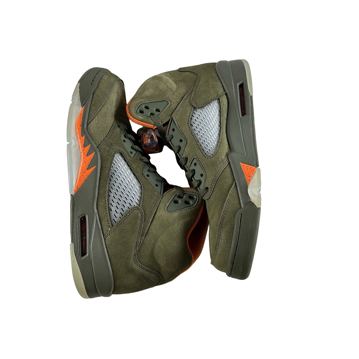 DD0587 308 Jordan 5 Retro Olive (2024) [USED] - 10 M (Used) (No Box)