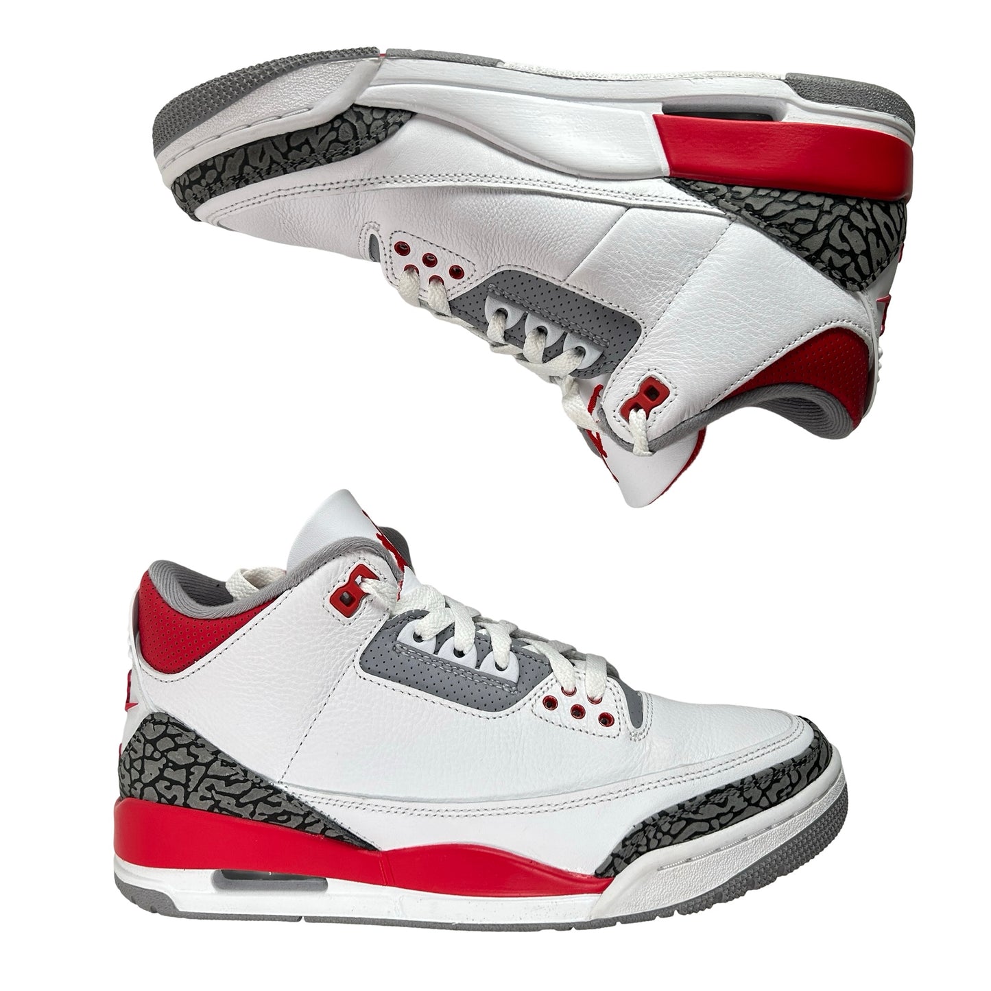 DN3707 160 Jordan 3 Retro Fire Red (2022) [USED] - 8.5 (VNDS)