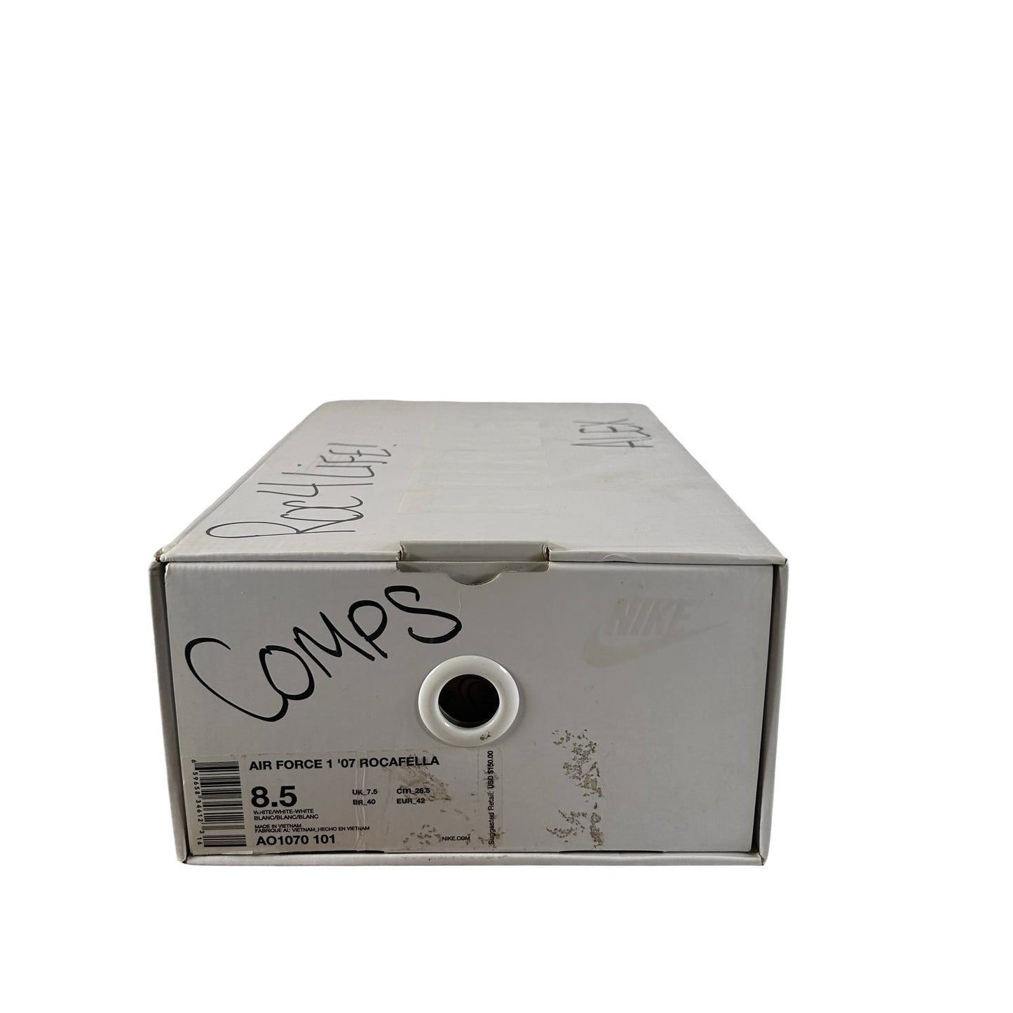AO1070 101 Nike Air Force 1 Low Roc-A-Fella (AF100) [USED] - 8.5 M (Used)