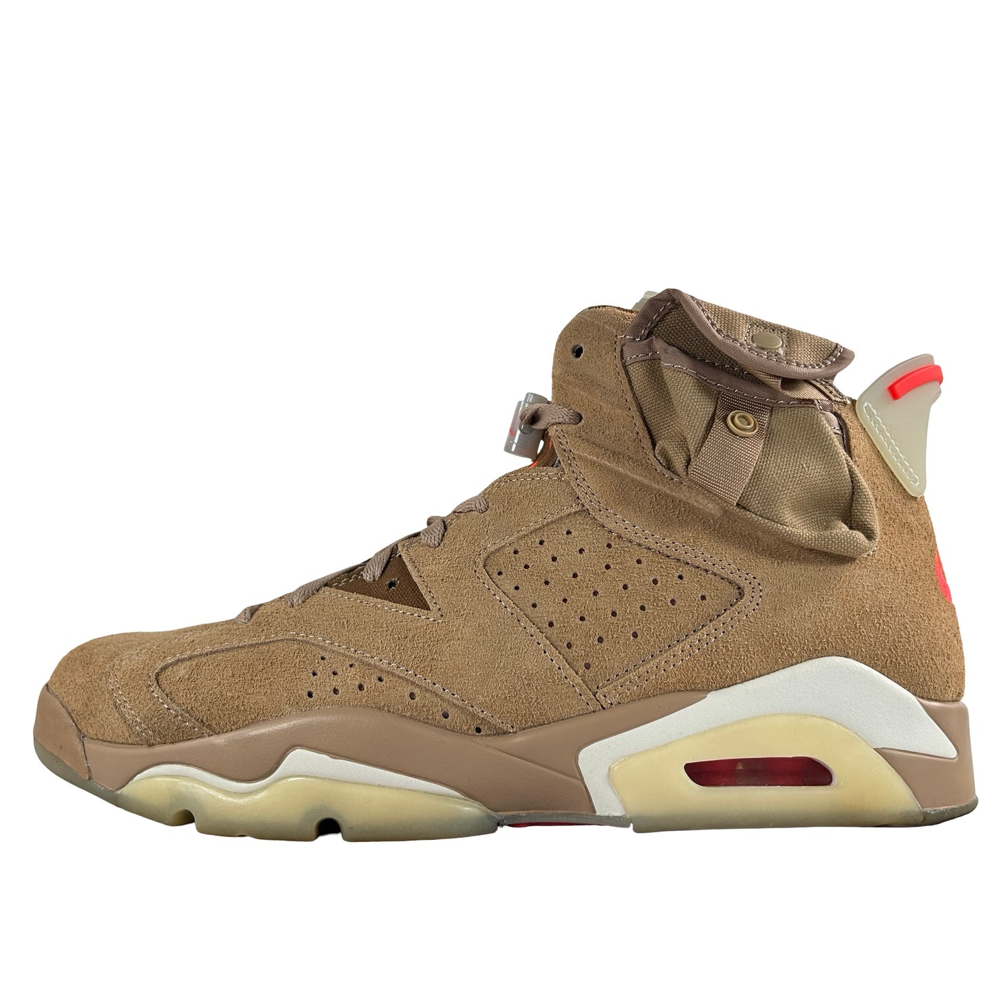 DH0690 200 Jordan 6 Retro Travis Scott Caqui británico
